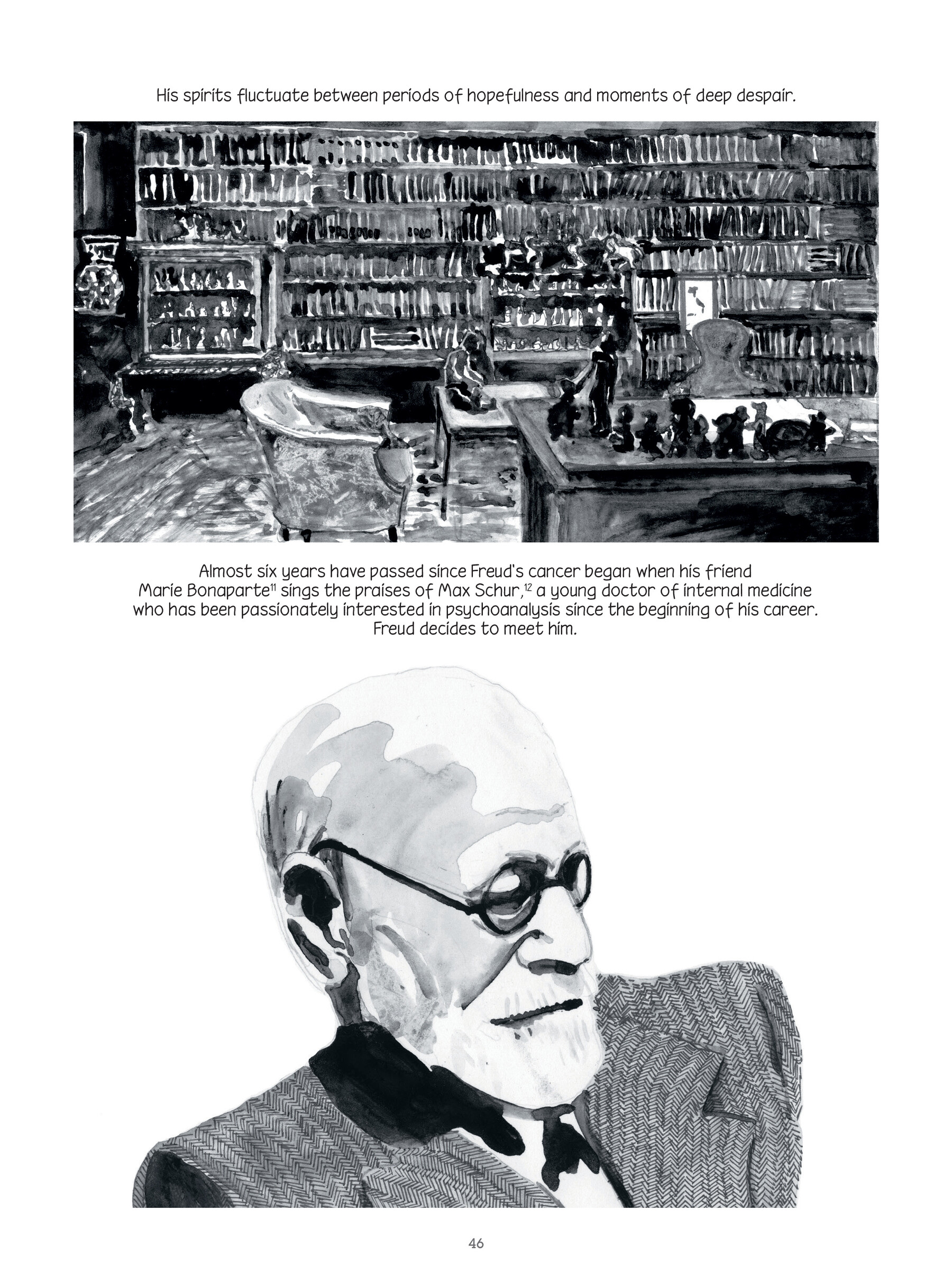 Through Clouds of Smoke: Freud's Final Days (2023) issue 1 - Page 46