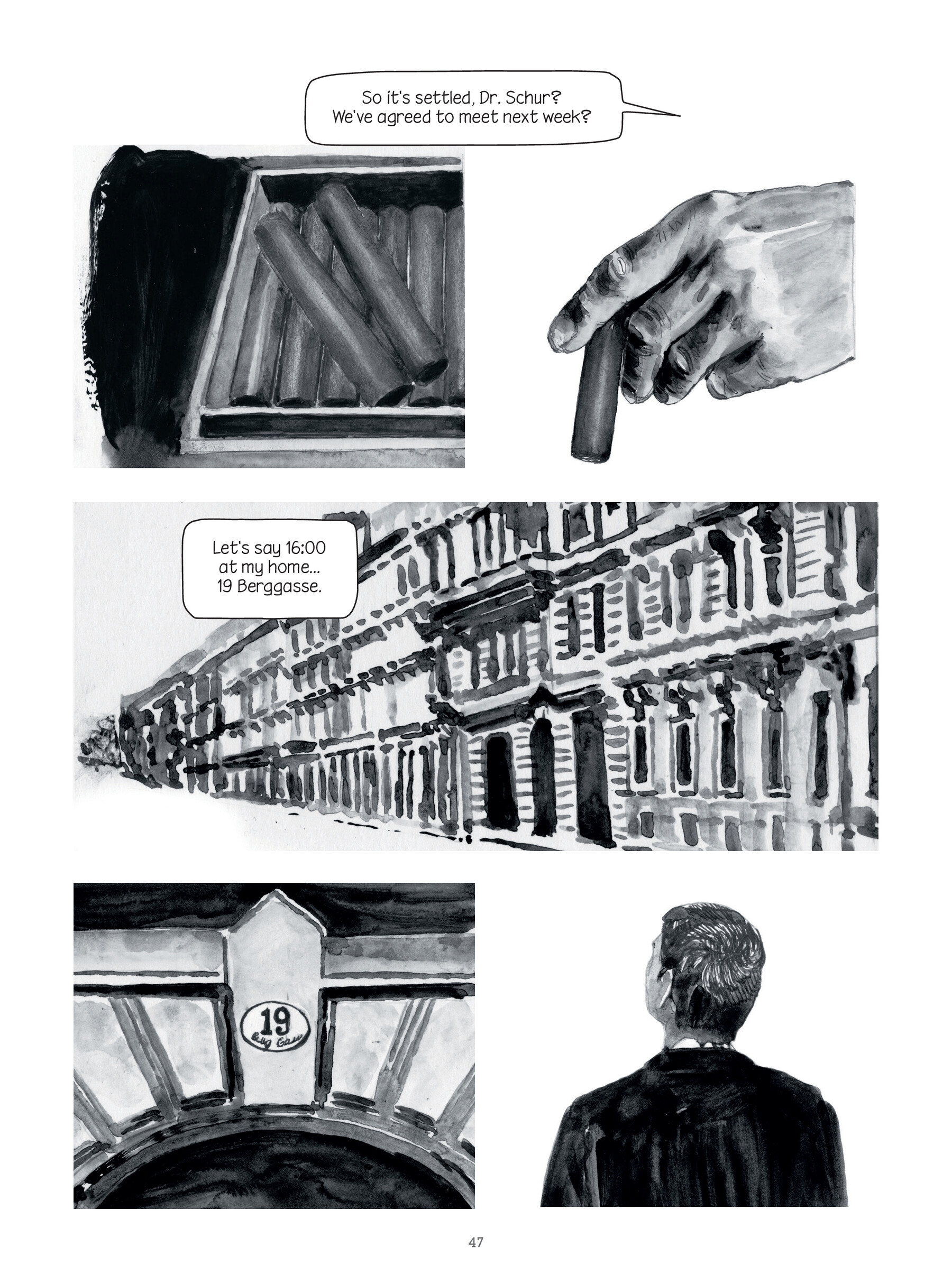 Through Clouds of Smoke: Freud's Final Days (2023) issue 1 - Page 47