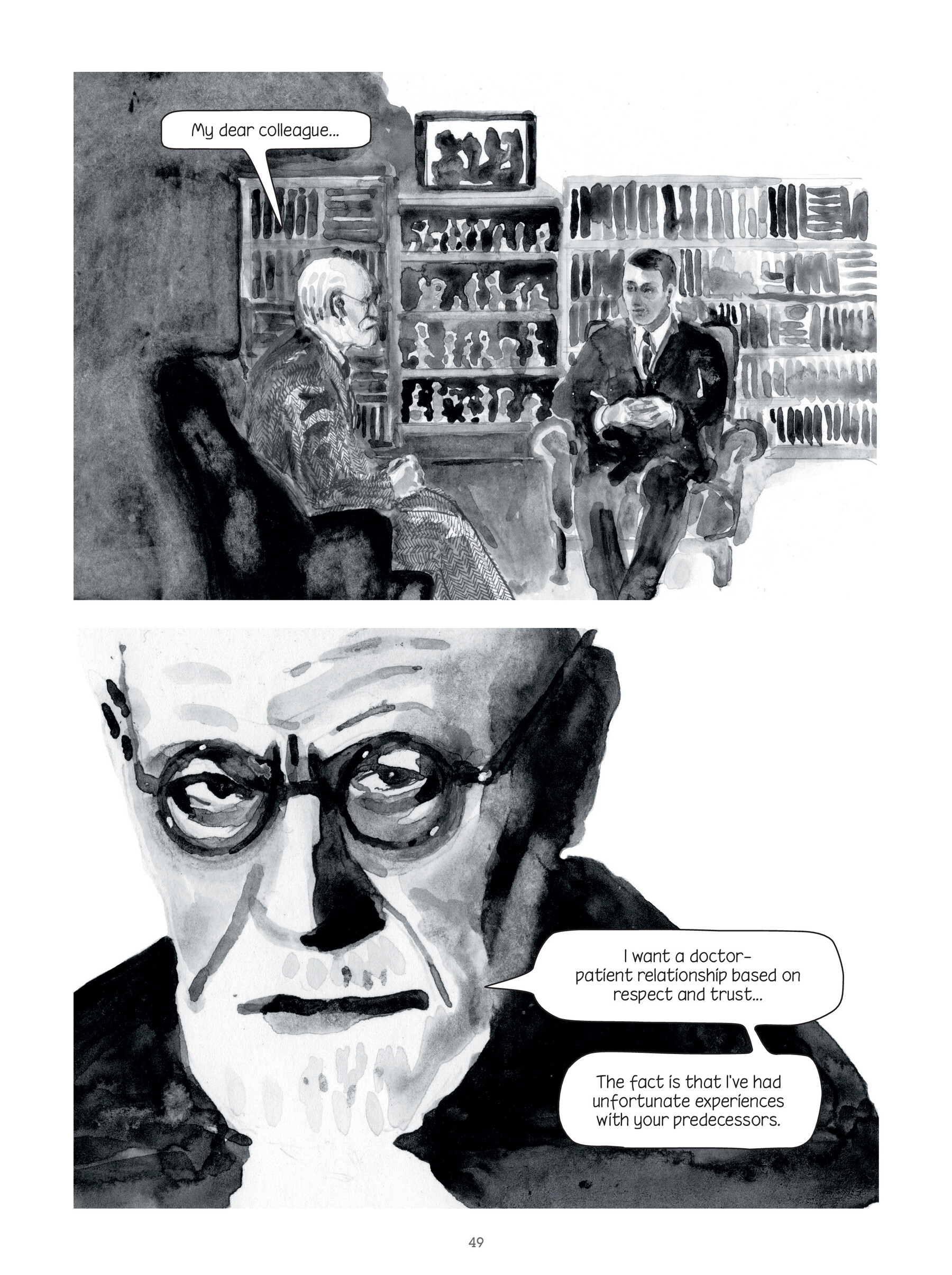 Through Clouds of Smoke: Freud's Final Days (2023) issue 1 - Page 49