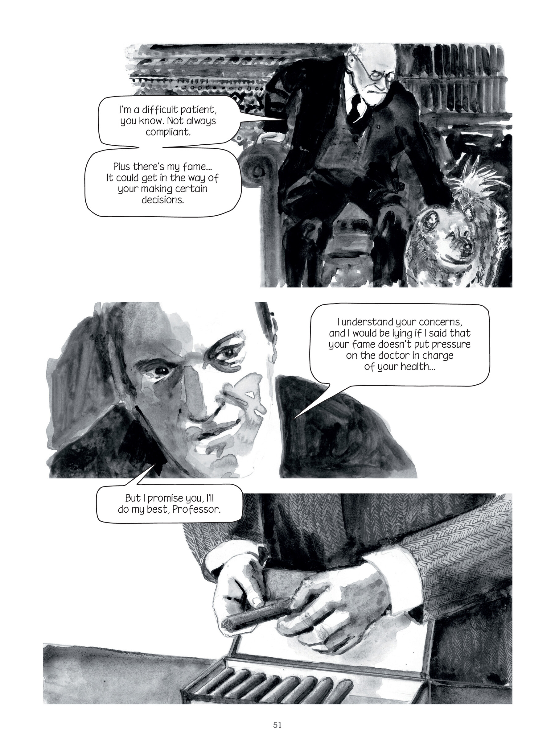 Through Clouds of Smoke: Freud's Final Days (2023) issue 1 - Page 51