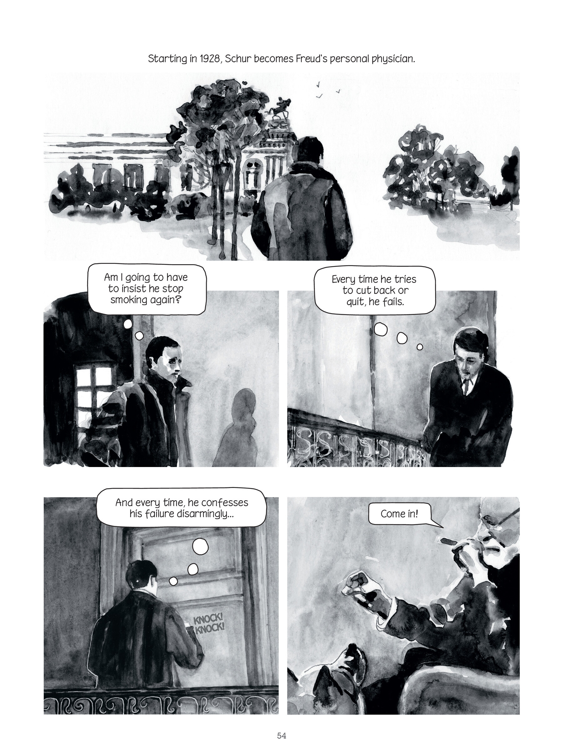 Through Clouds of Smoke: Freud's Final Days (2023) issue 1 - Page 54