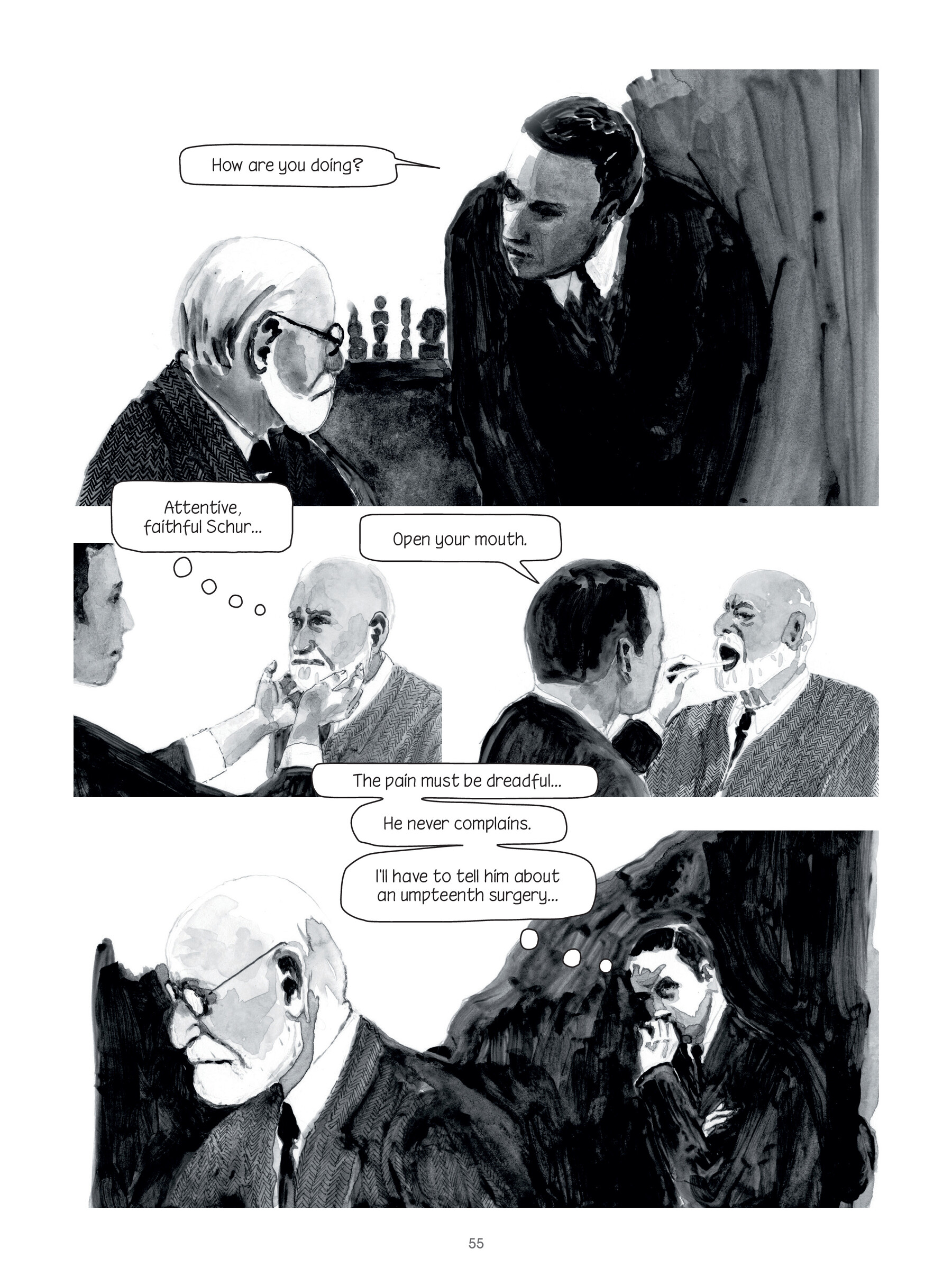 Through Clouds of Smoke: Freud's Final Days (2023) issue 1 - Page 55