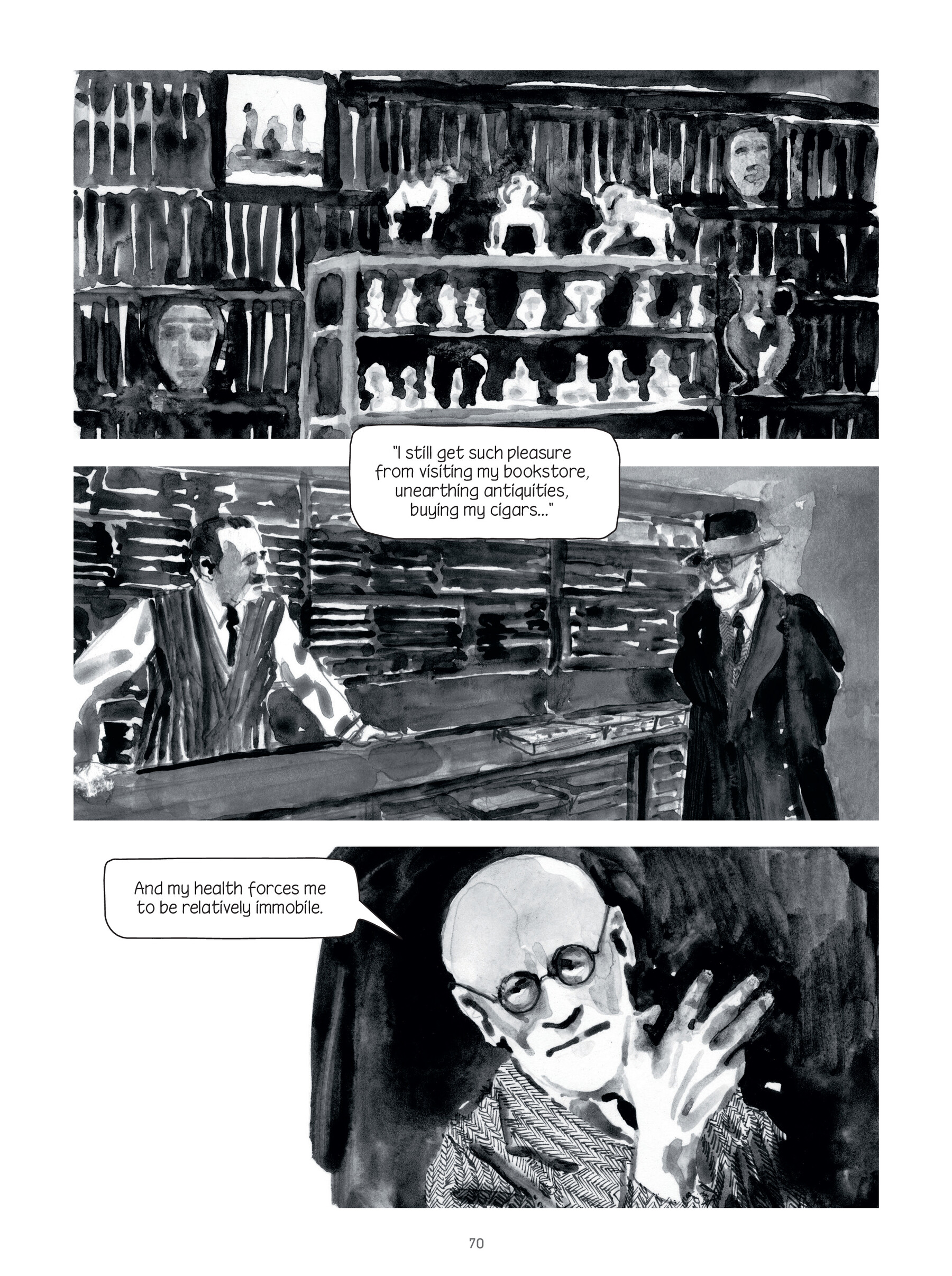 Through Clouds of Smoke: Freud's Final Days (2023) issue 1 - Page 69