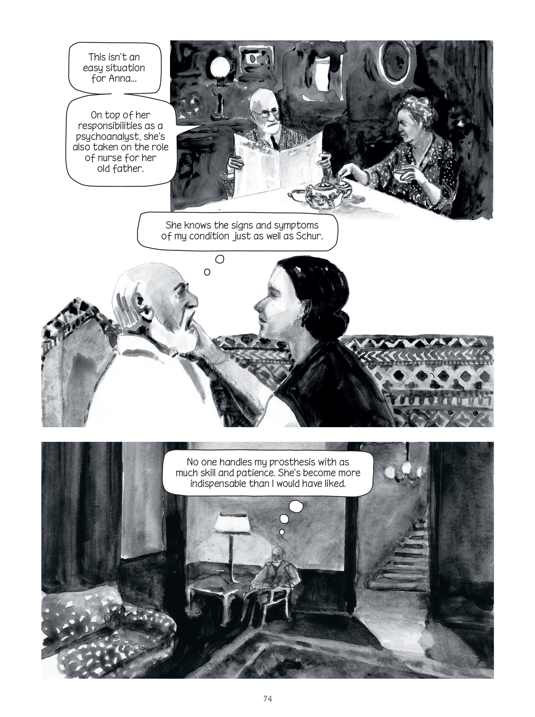 Through Clouds of Smoke: Freud's Final Days (2023) issue 1 - Page 73