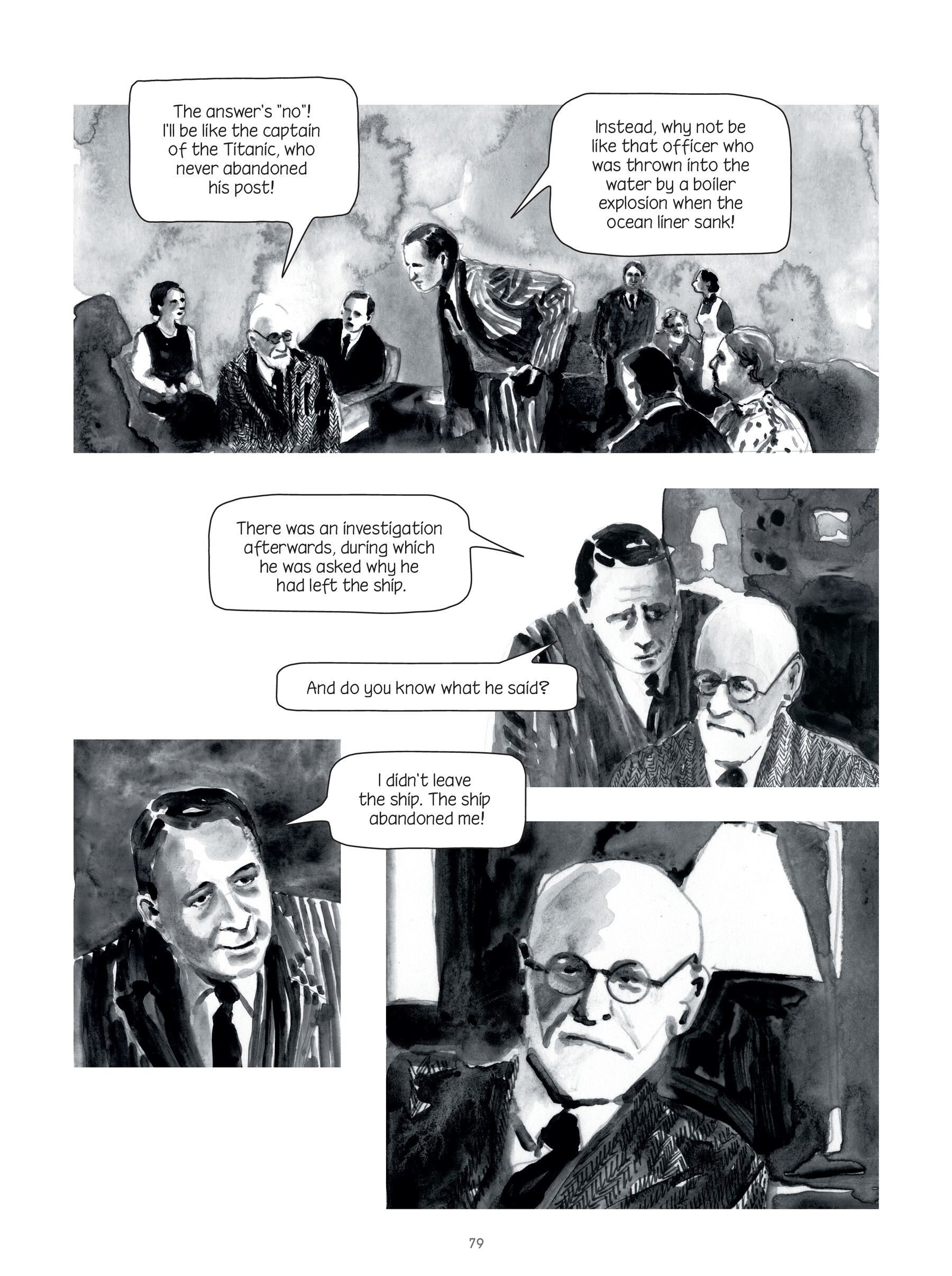 Through Clouds of Smoke: Freud's Final Days (2023) issue 1 - Page 78