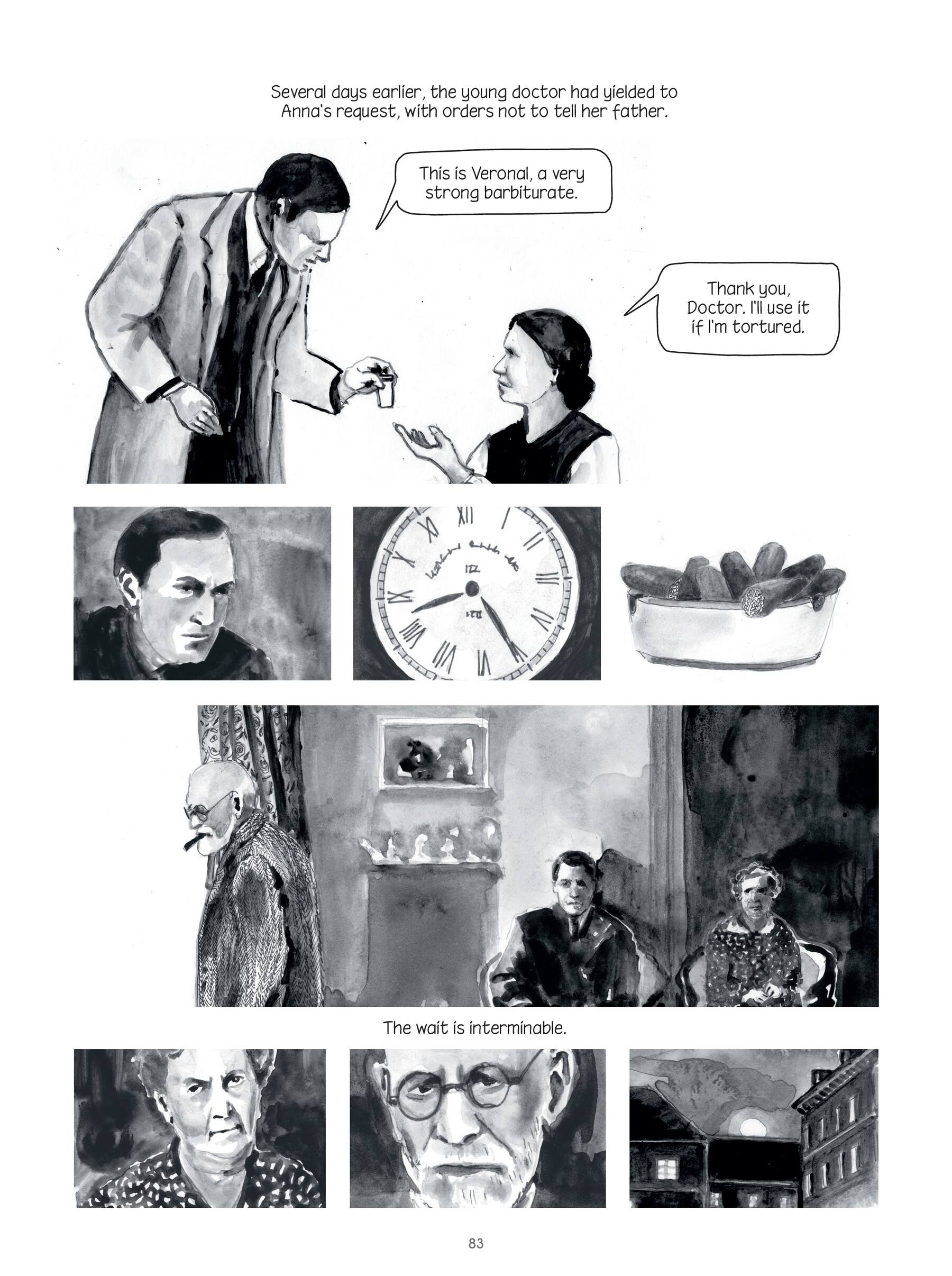 Through Clouds of Smoke: Freud's Final Days (2023) issue 1 - Page 82