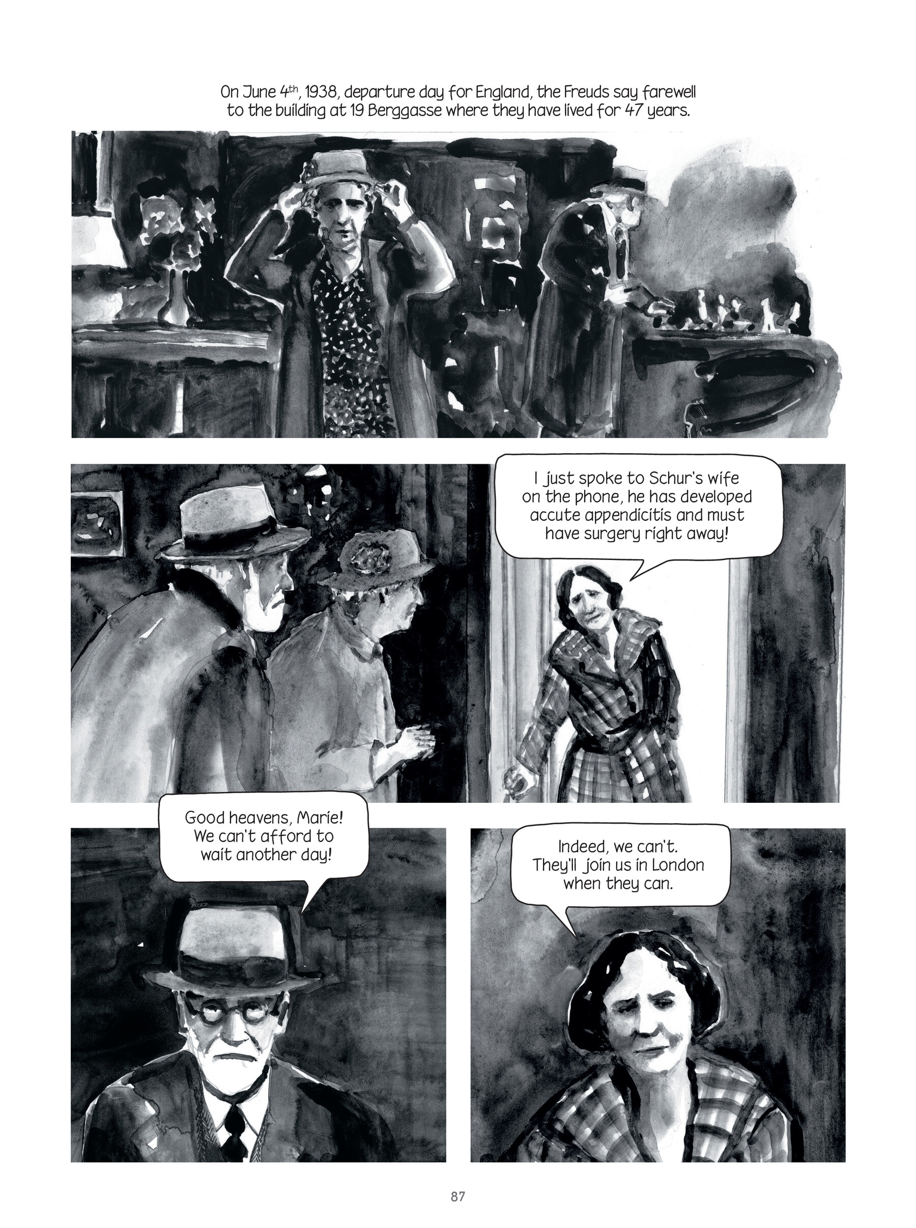 Through Clouds of Smoke: Freud's Final Days (2023) issue 1 - Page 86