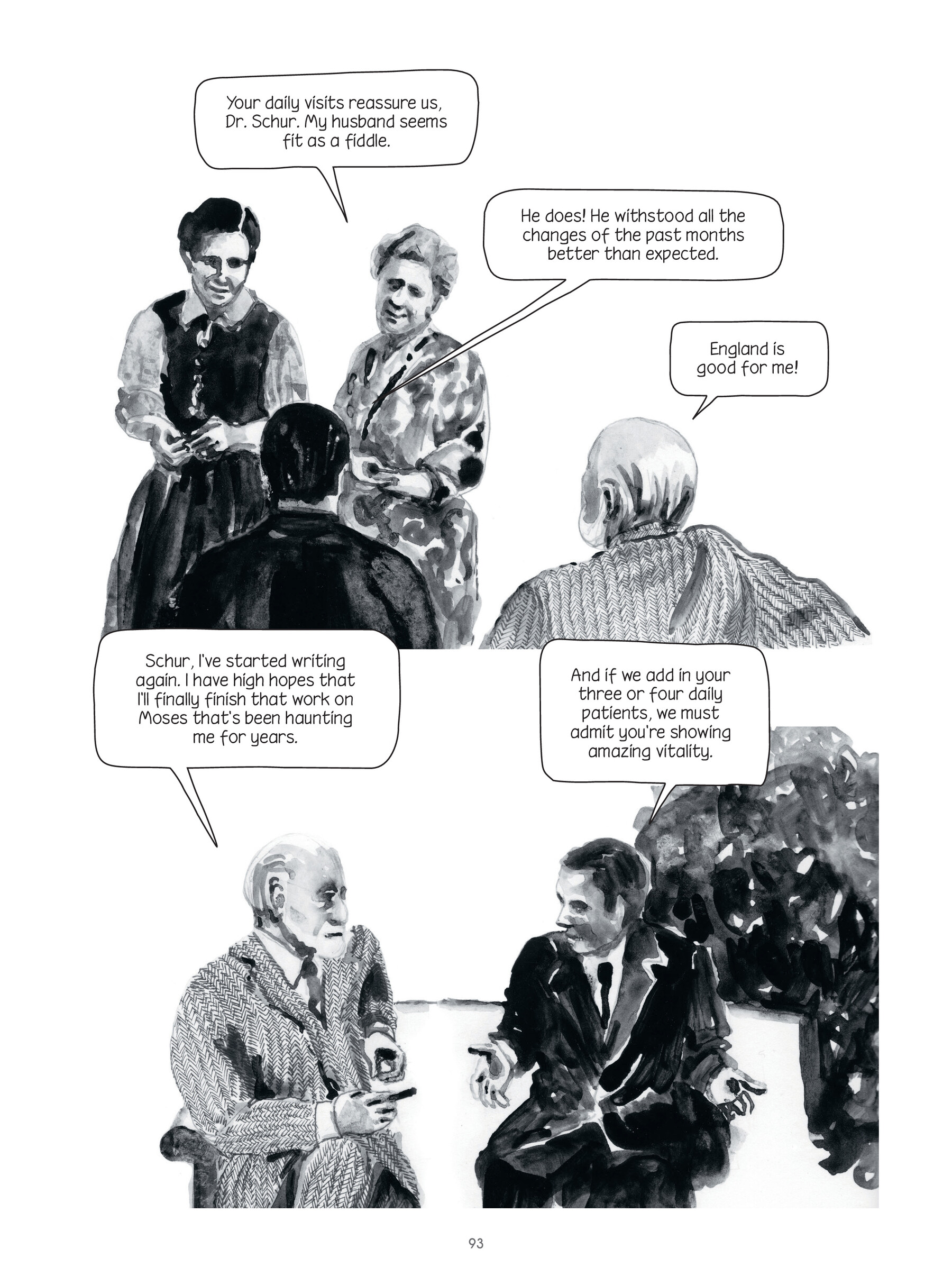 Through Clouds of Smoke: Freud's Final Days (2023) issue 1 - Page 92