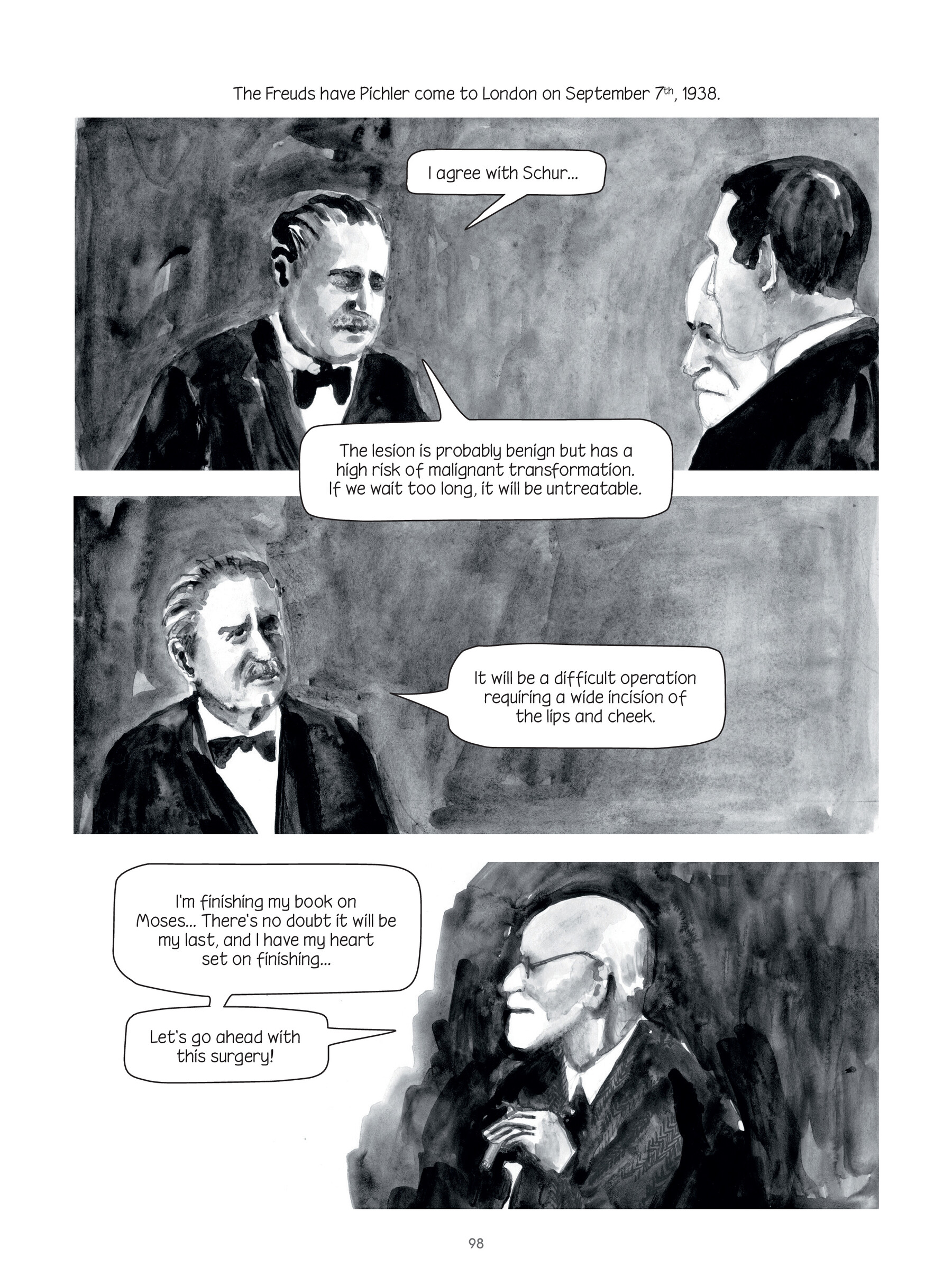 Through Clouds of Smoke: Freud's Final Days (2023) issue 1 - Page 97