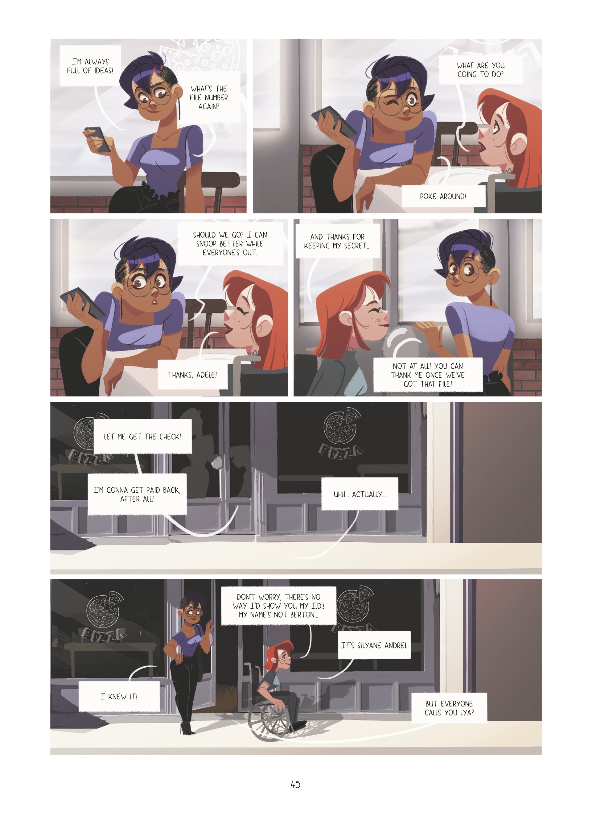 Through Lya's Eyes (2019-) issue 1 - Page 45