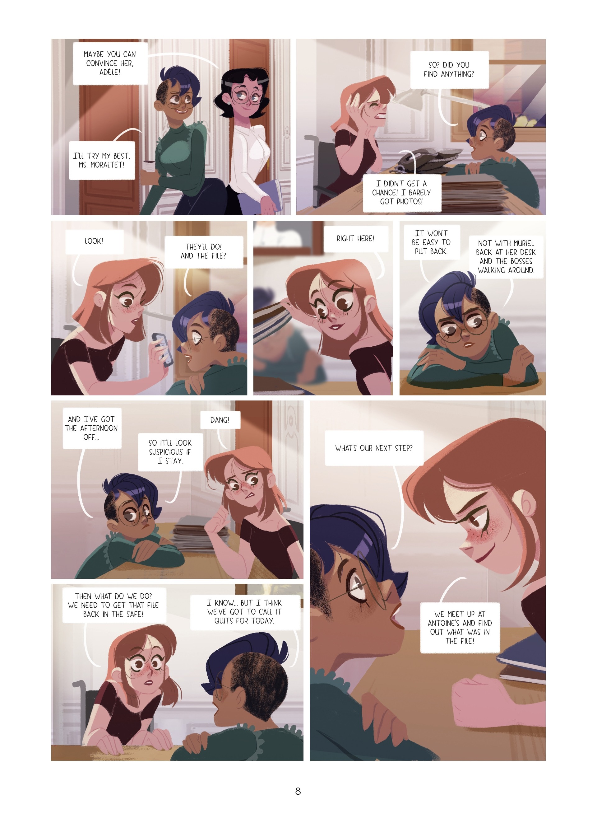 <{ $series->title }} issue 2 - Page 8