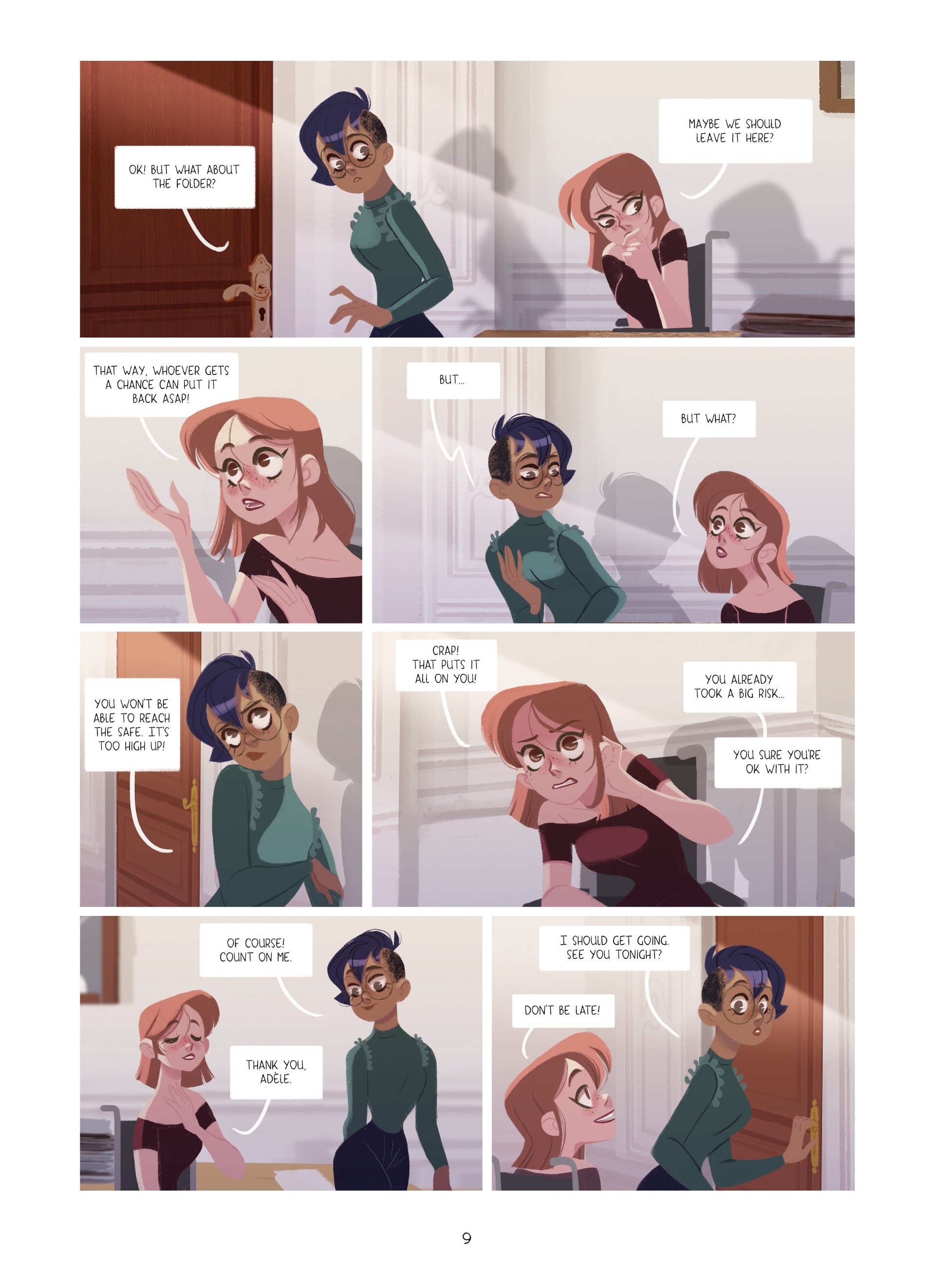 <{ $series->title }} issue 2 - Page 9