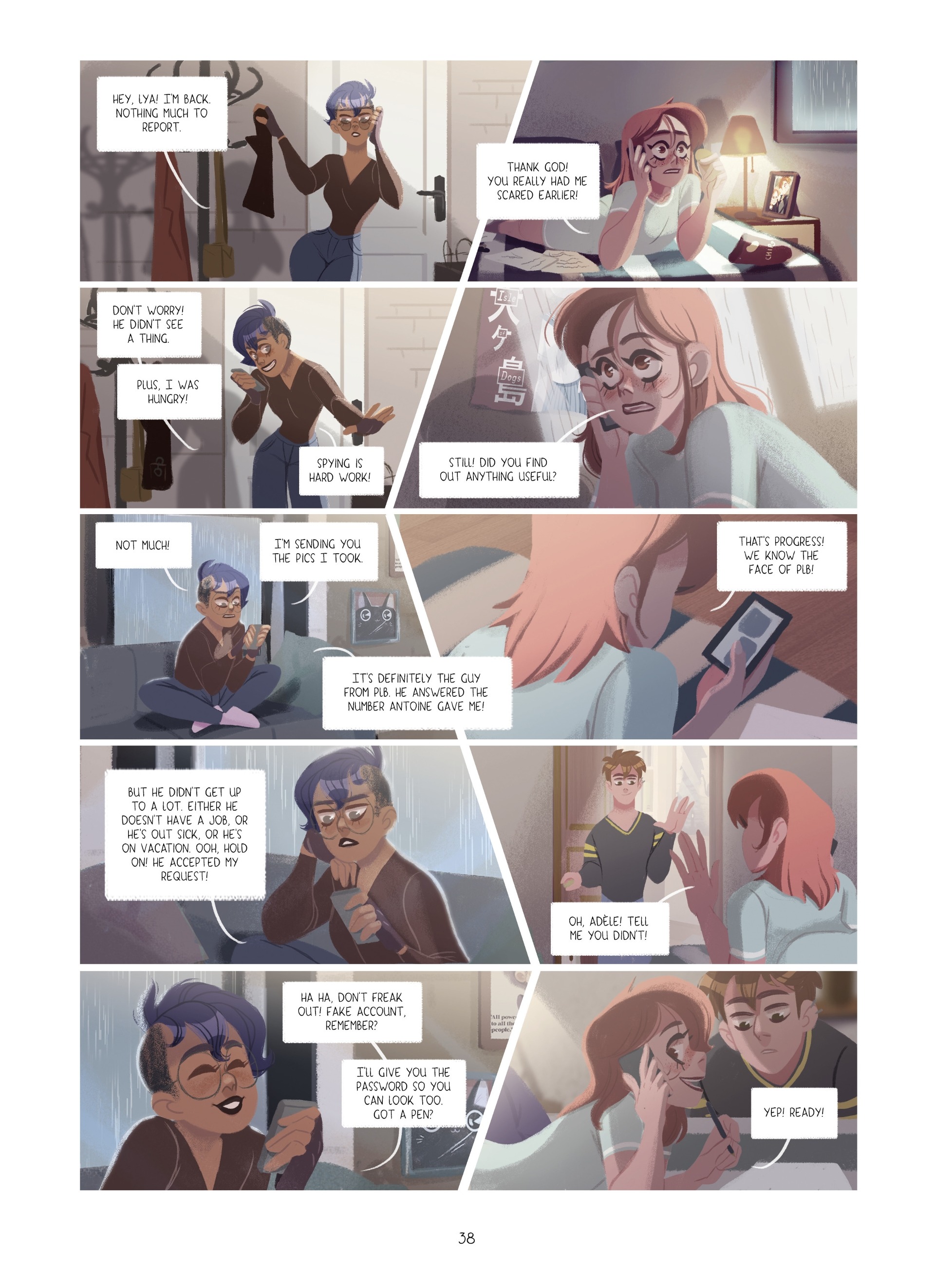 Through Lya's Eyes (2019-) issue 2 - Page 38