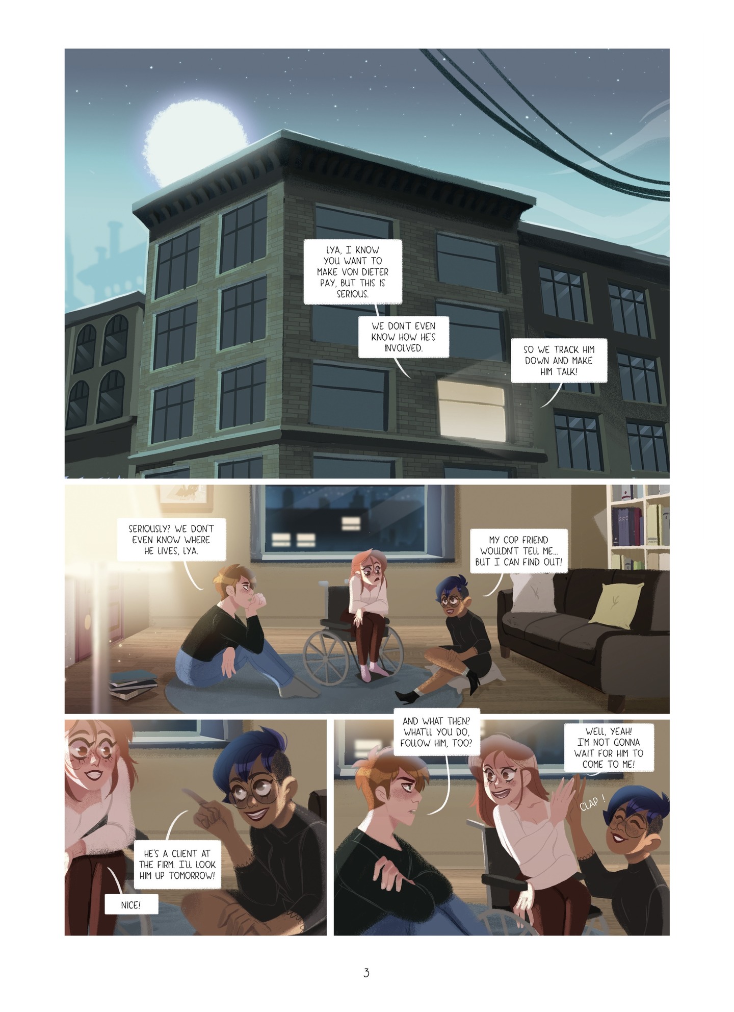 Through Lya's Eyes (2019-) issue 3 - Page 3