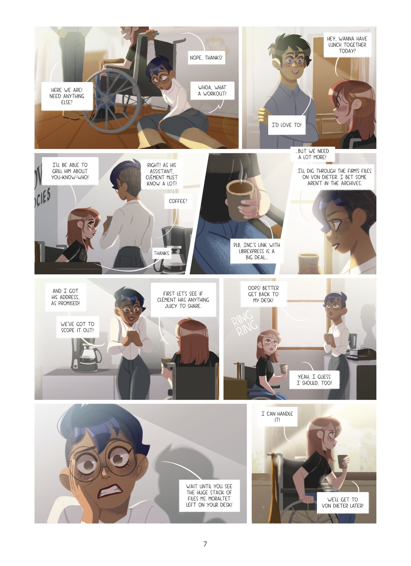 Through Lya's Eyes (2019-) issue 3 - Page 7