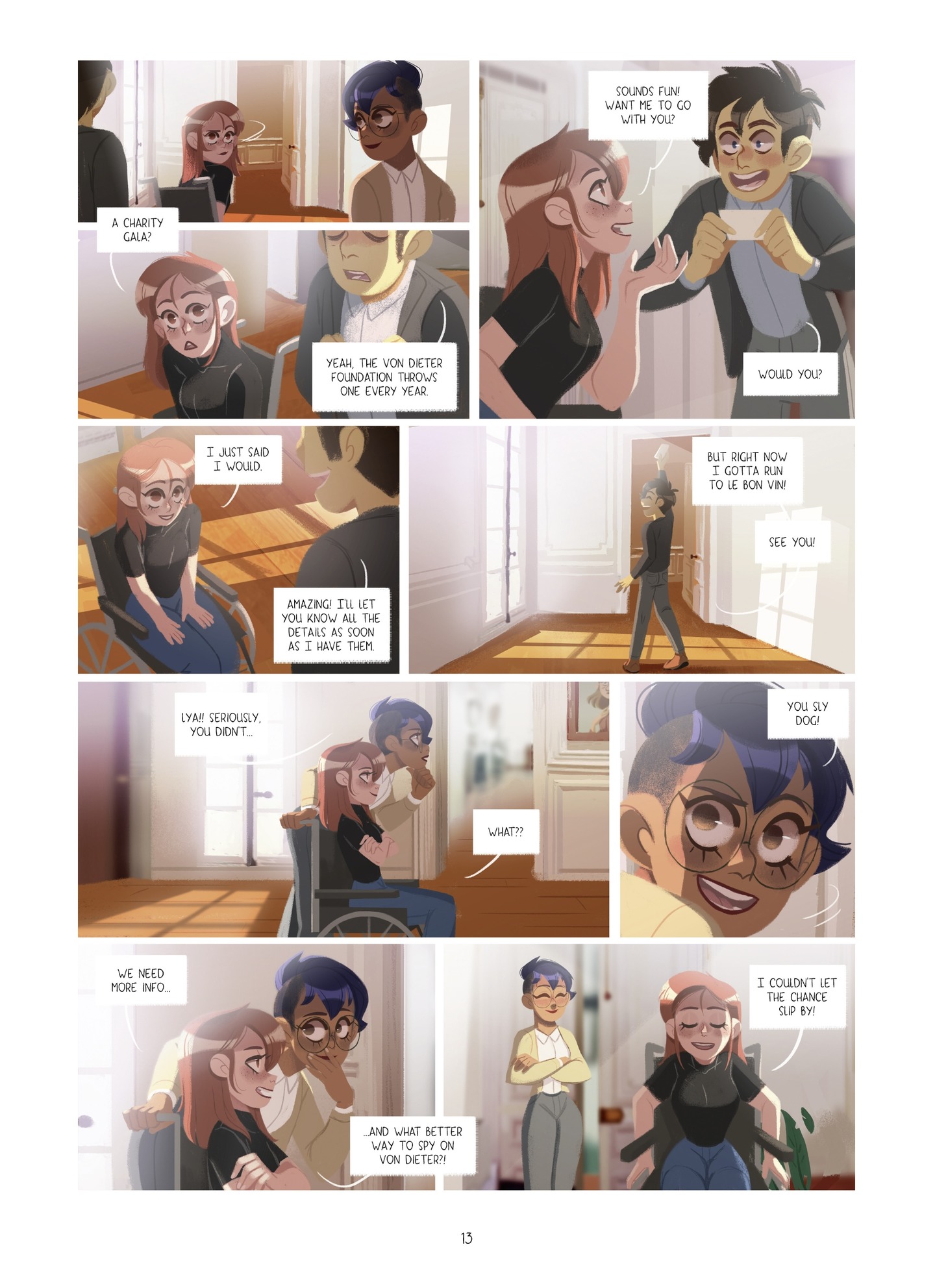 Through Lya's Eyes (2019-) issue 3 - Page 13