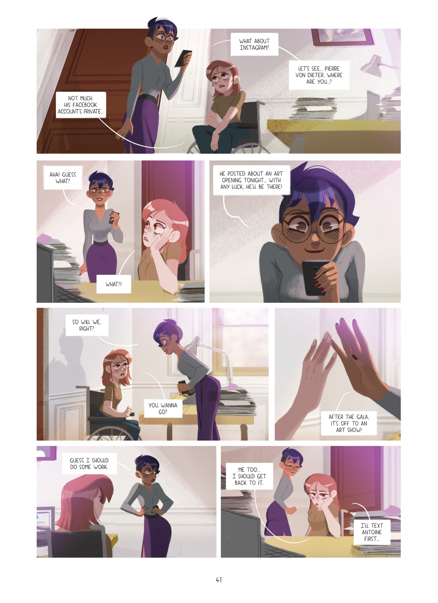 Through Lya's Eyes (2019-) issue 3 - Page 41