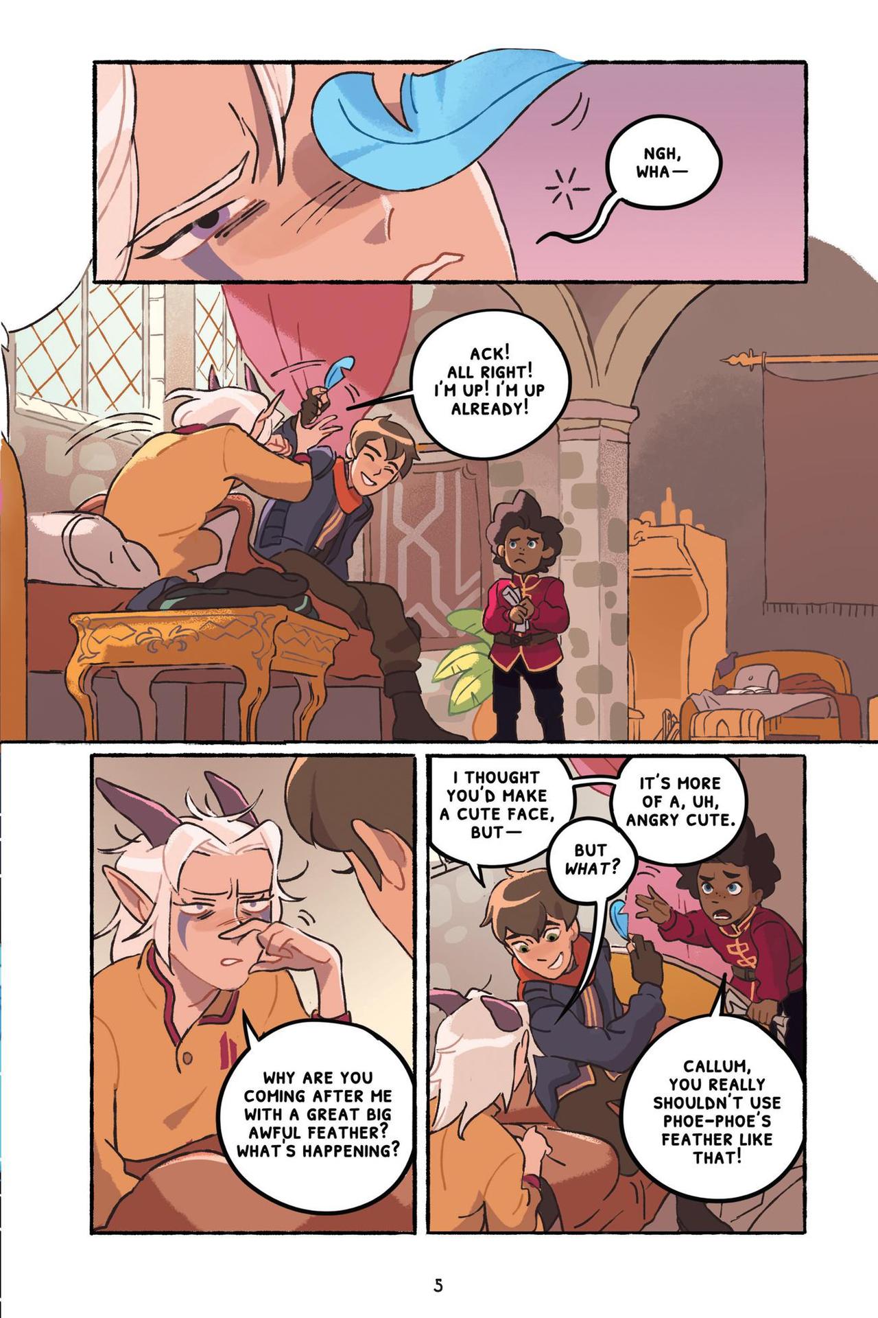 Through the Moon: The Dragon Prince Graphic Novel (2020) issue 1 - Page 9