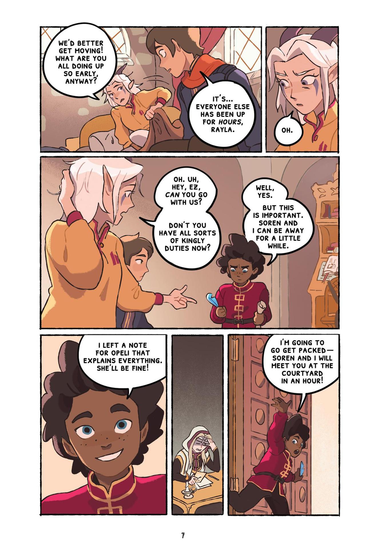 Through the Moon: The Dragon Prince Graphic Novel (2020) issue 1 - Page 11