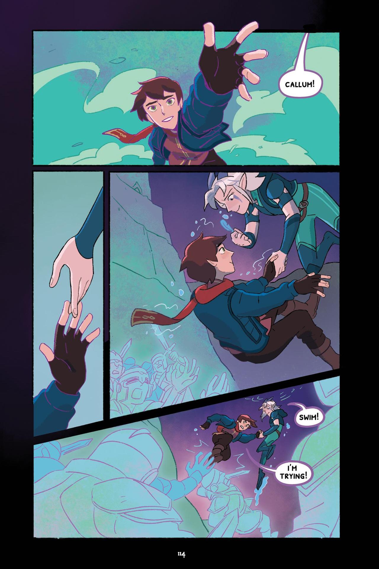 Through the Moon: The Dragon Prince Graphic Novel (2020) issue 1 - Page 118