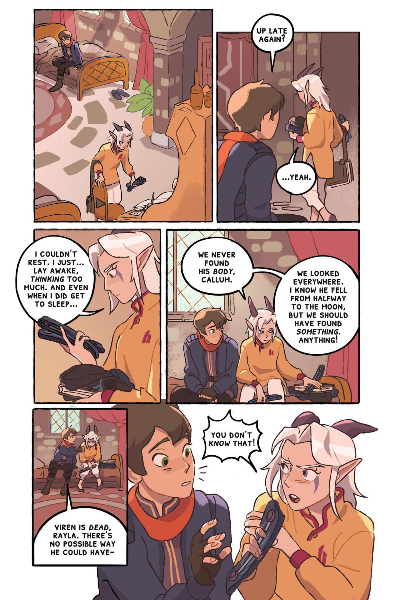 Through the Moon: The Dragon Prince Graphic Novel (2020) issue 1 - Page 12