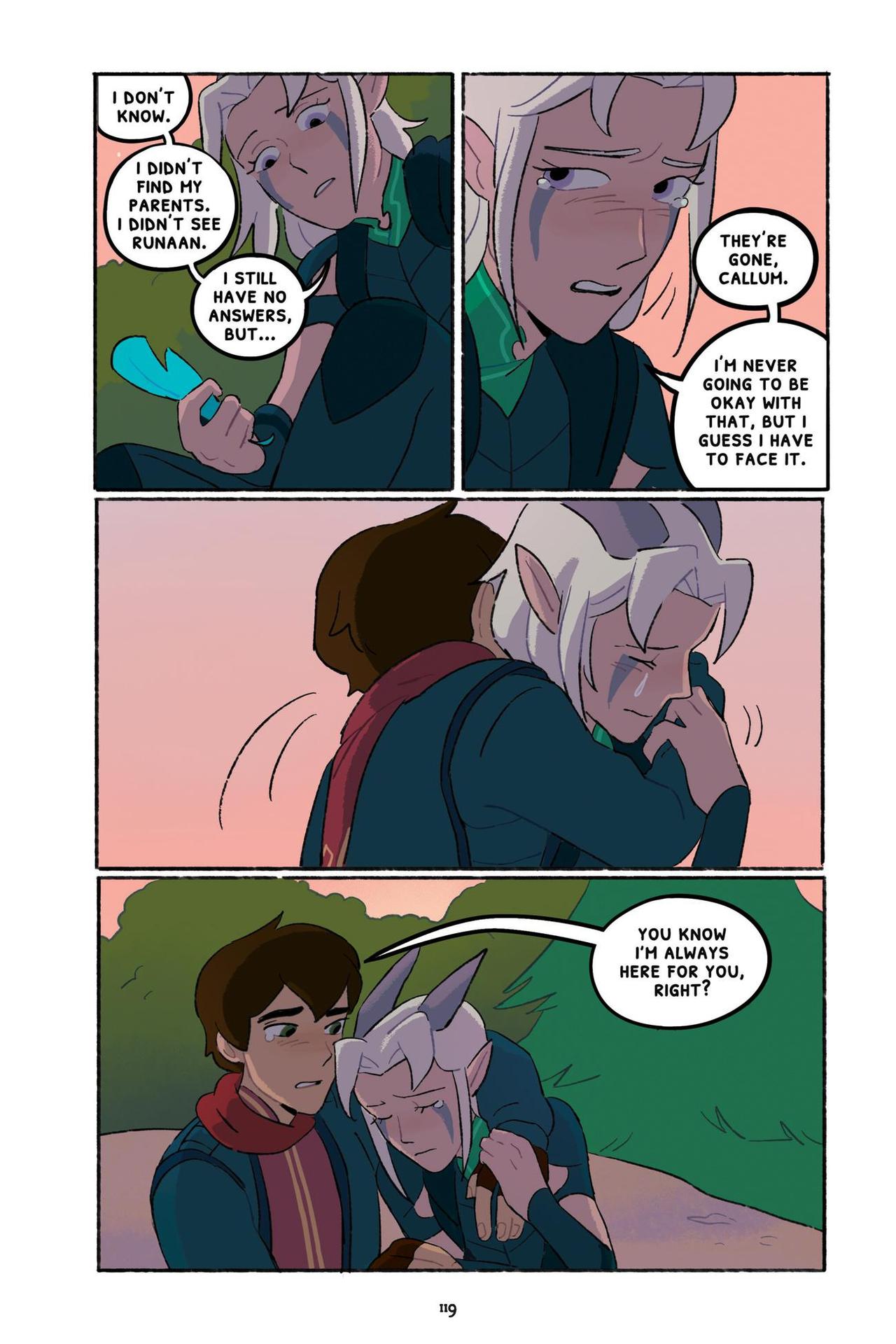 Through the Moon: The Dragon Prince Graphic Novel (2020) issue 1 - Page 123