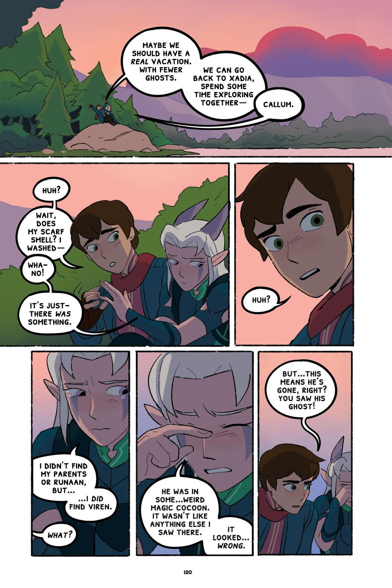 Through the Moon: The Dragon Prince Graphic Novel (2020) issue 1 - Page 124