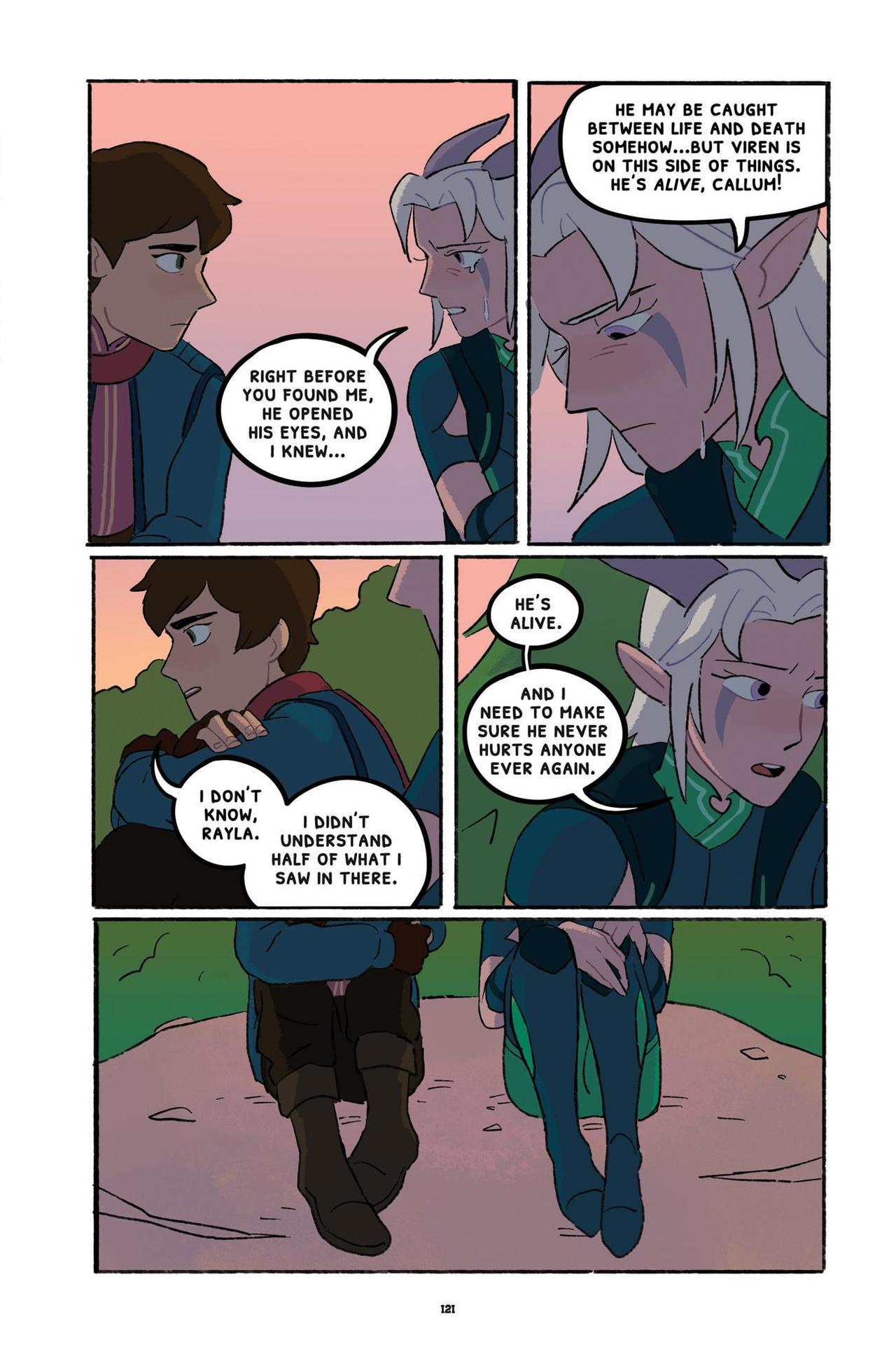 Through the Moon: The Dragon Prince Graphic Novel (2020) issue 1 - Page 125