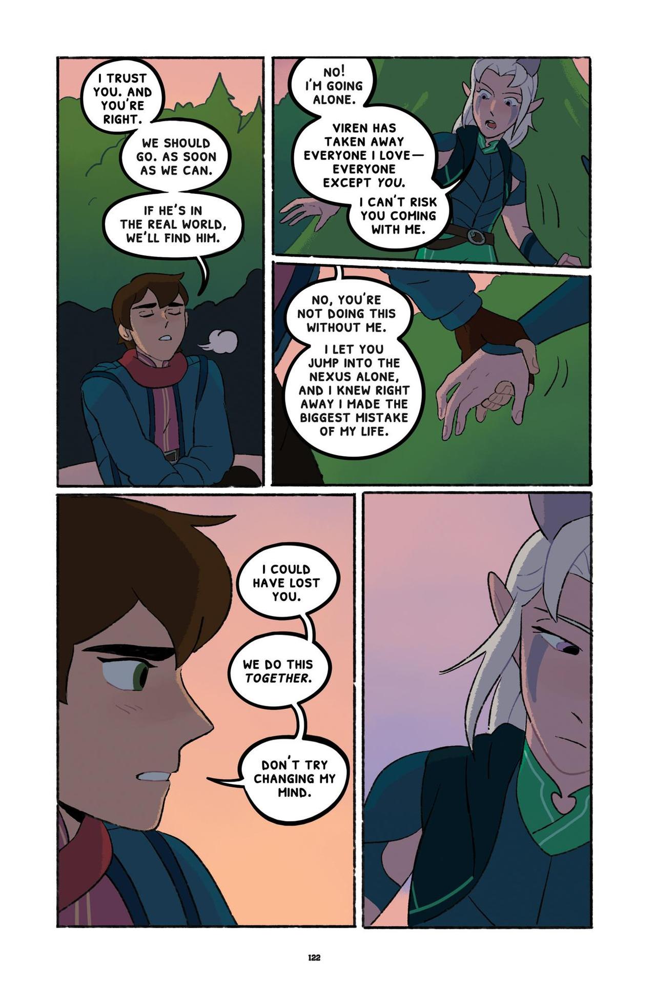 Through the Moon: The Dragon Prince Graphic Novel (2020) issue 1 - Page 126