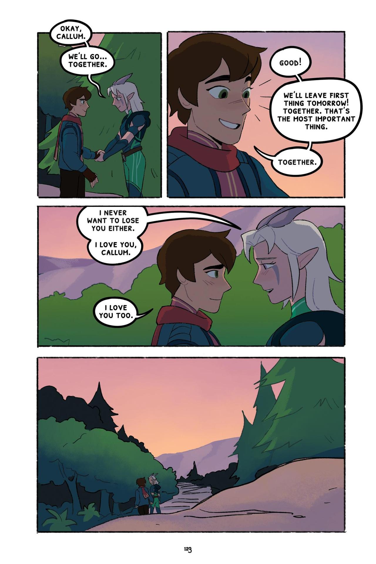 Through the Moon: The Dragon Prince Graphic Novel (2020) issue 1 - Page 127