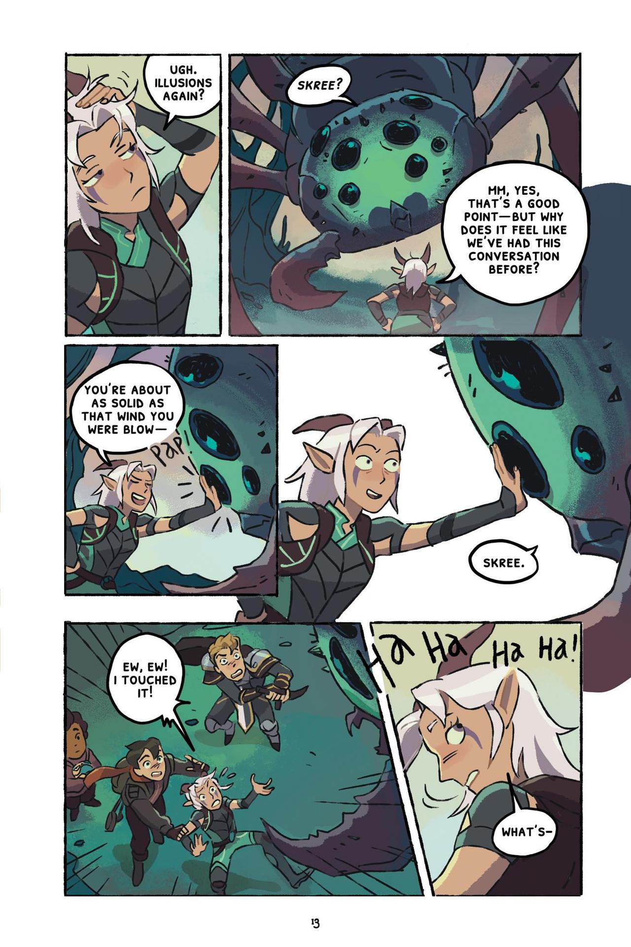 Through the Moon: The Dragon Prince Graphic Novel (2020) issue 1 - Page 17