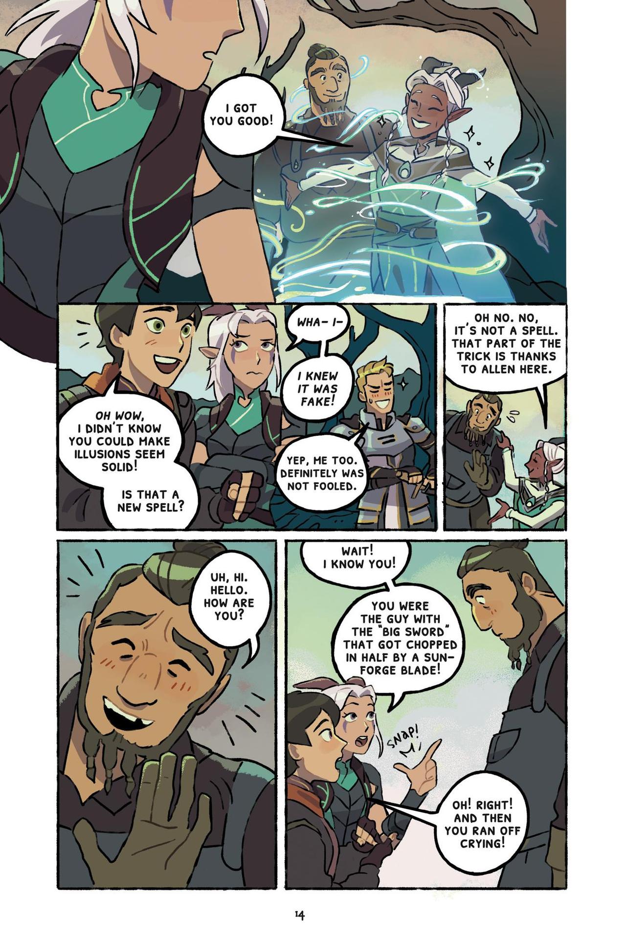 Through the Moon: The Dragon Prince Graphic Novel (2020) issue 1 - Page 18