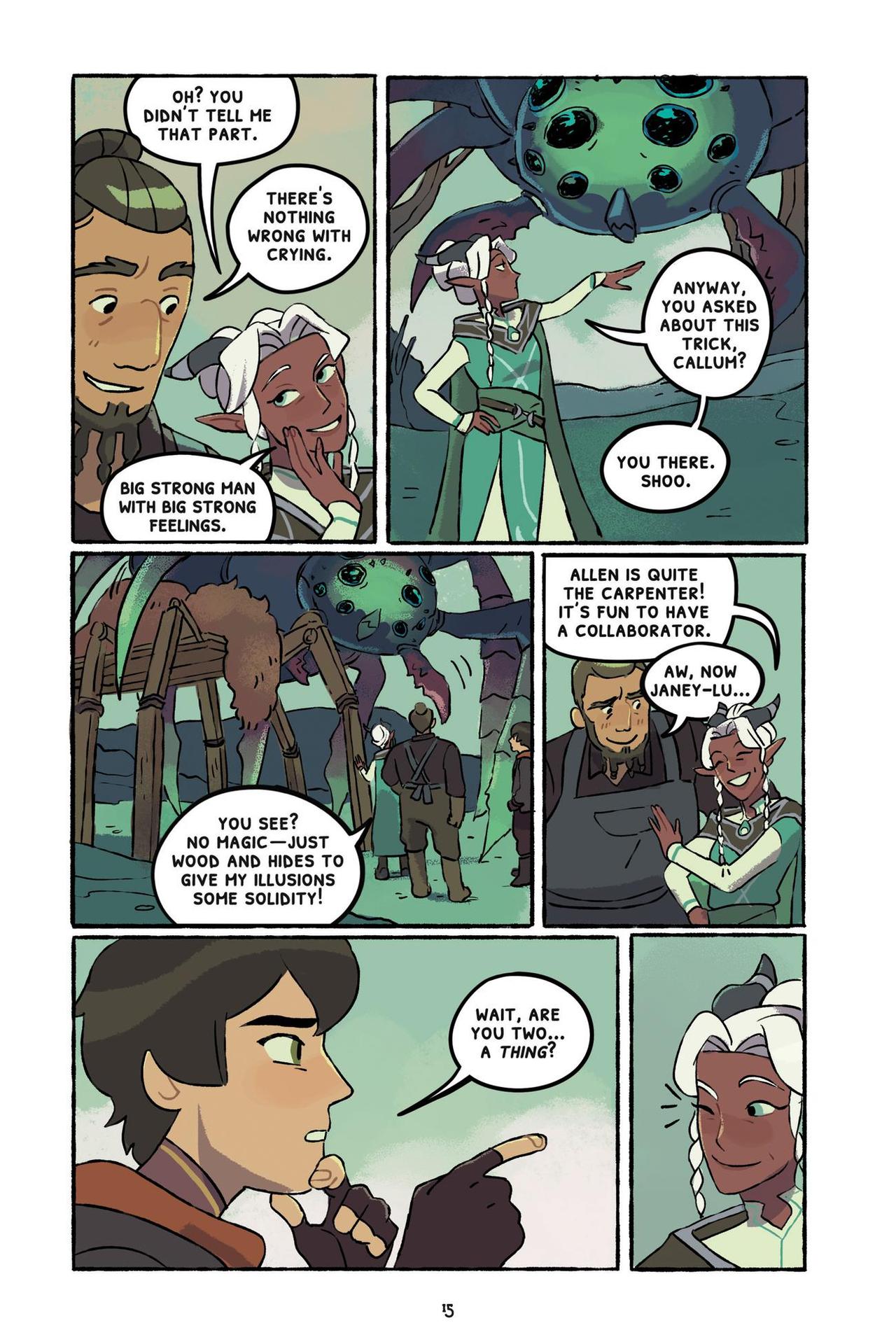 Through the Moon: The Dragon Prince Graphic Novel (2020) issue 1 - Page 19