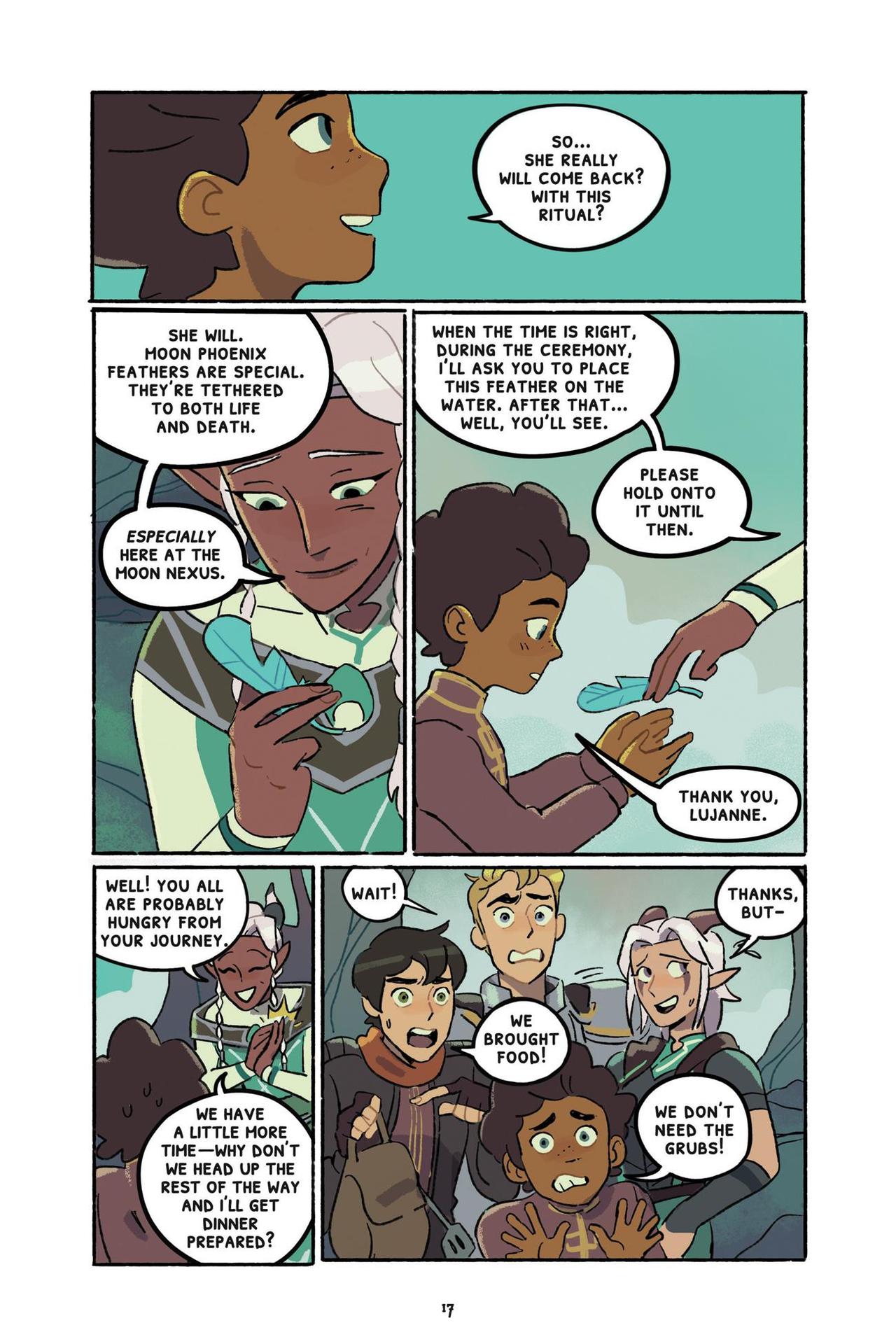 Through the Moon: The Dragon Prince Graphic Novel (2020) issue 1 - Page 21