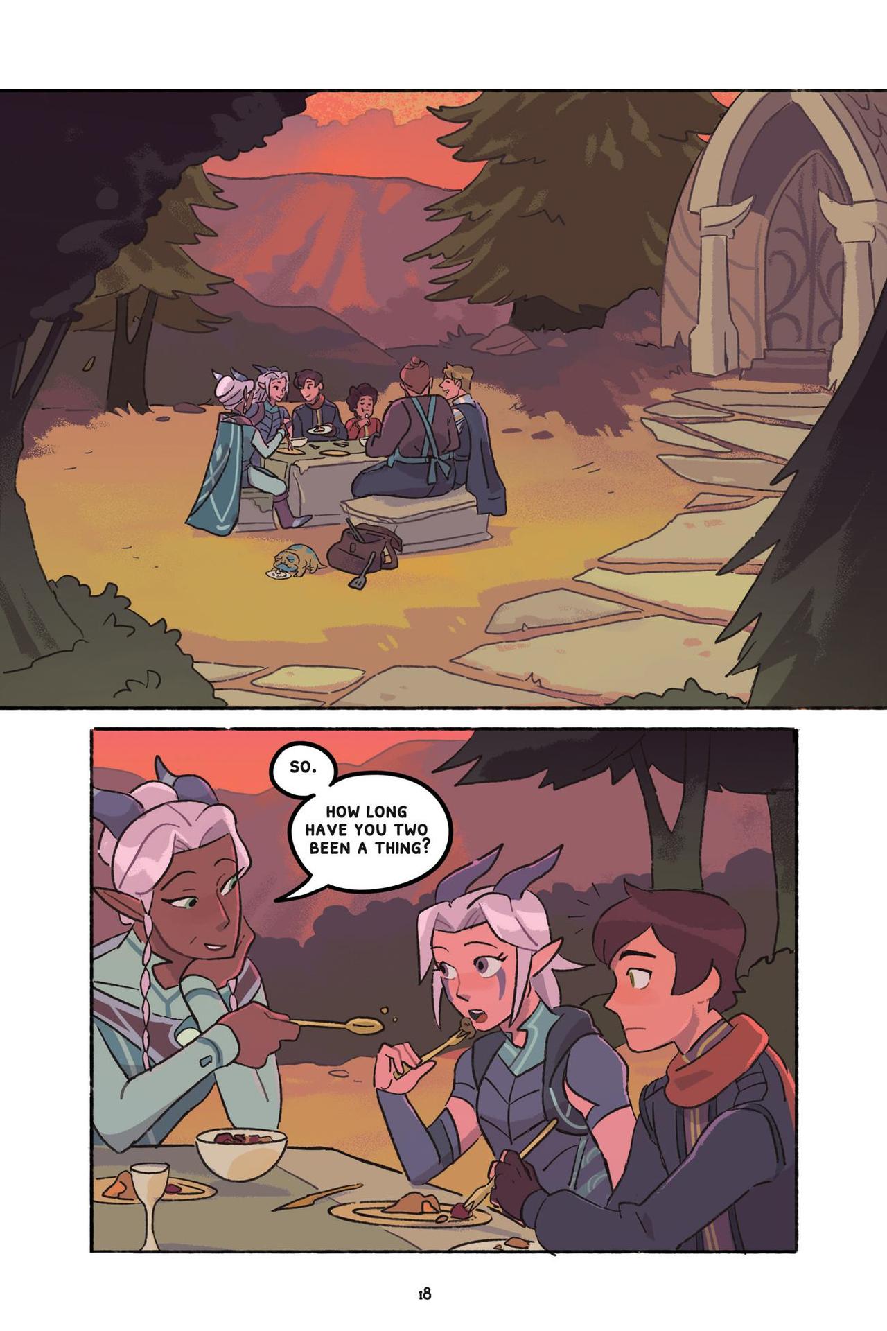 Through the Moon: The Dragon Prince Graphic Novel (2020) issue 1 - Page 22