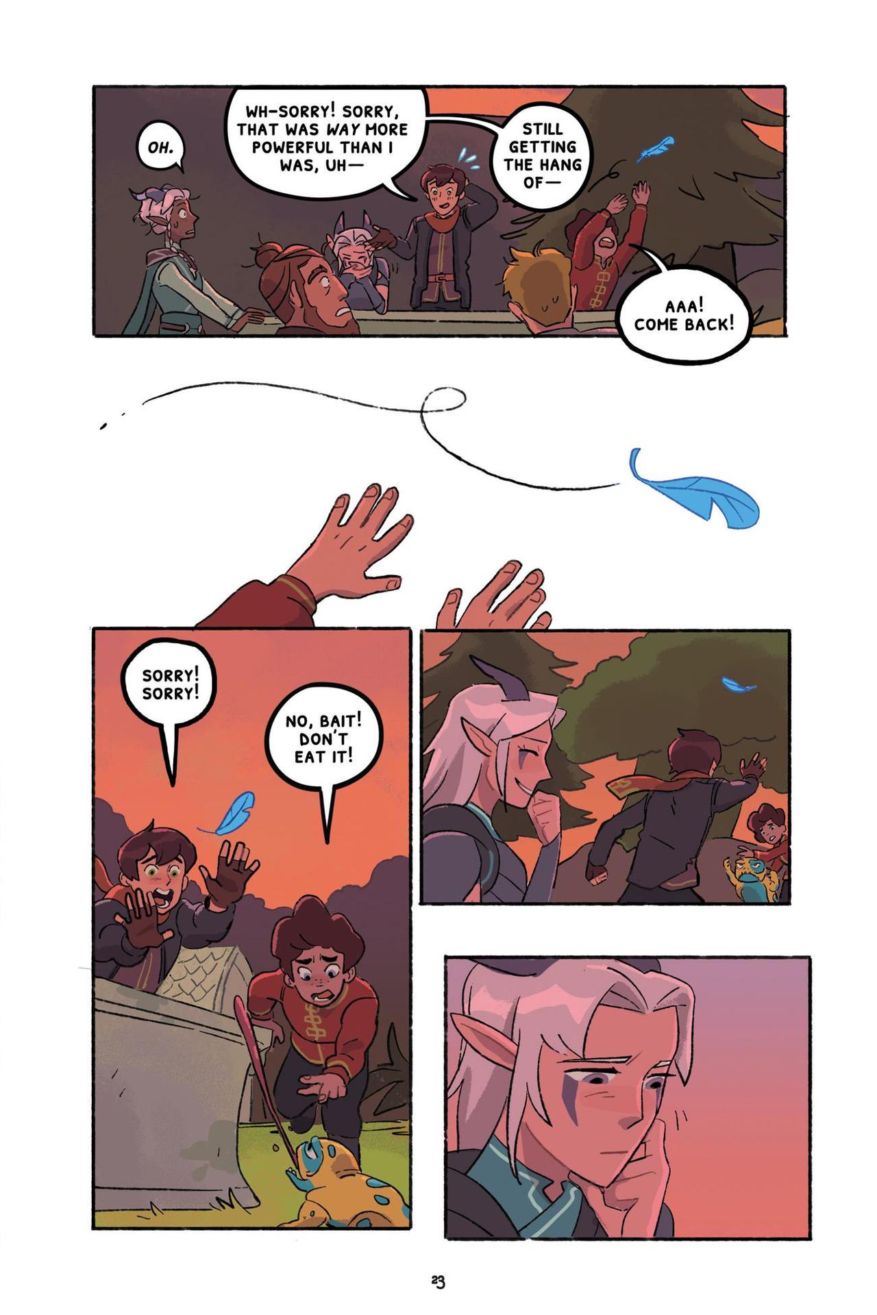 Through the Moon: The Dragon Prince Graphic Novel (2020) issue 1 - Page 27