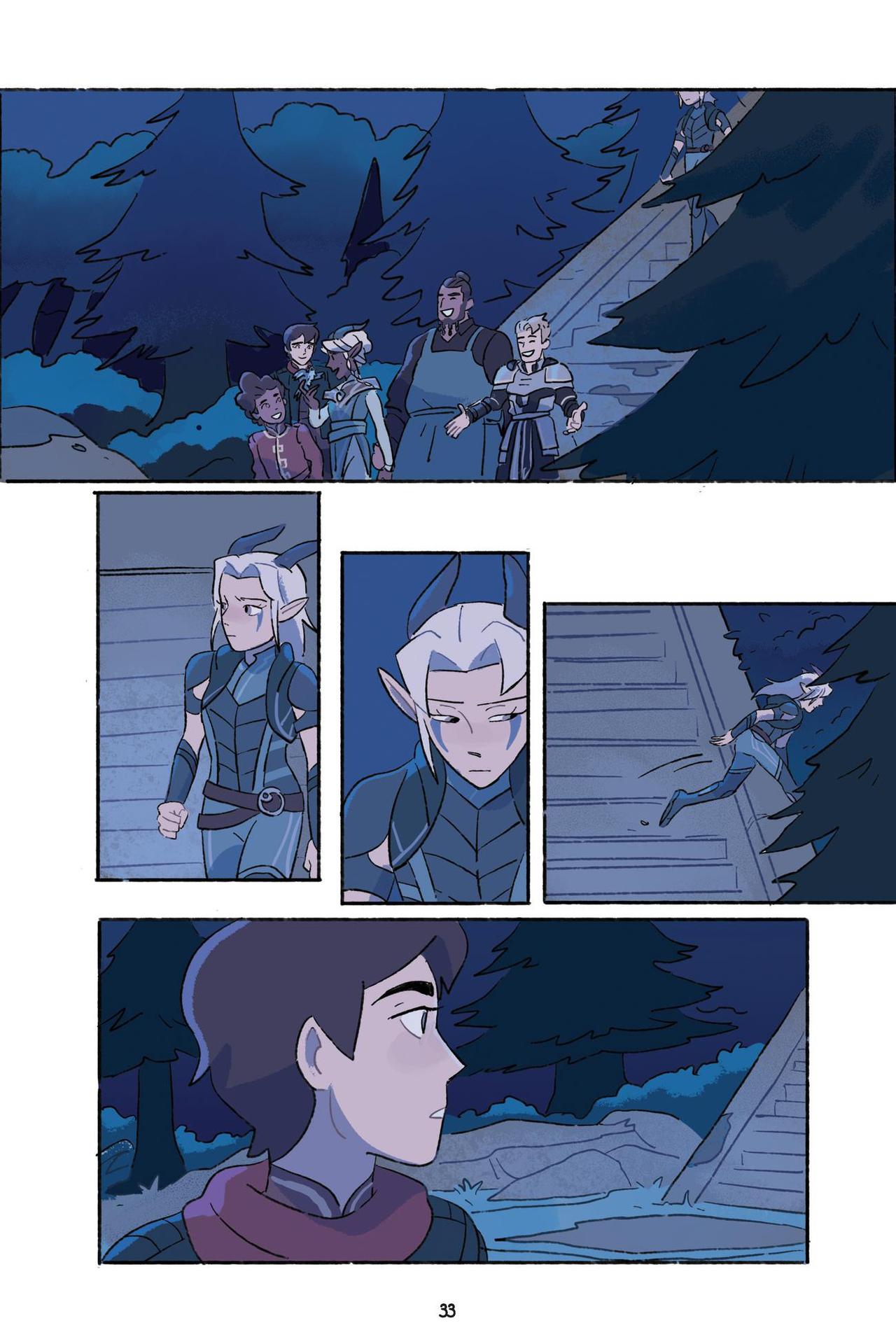 Through the Moon: The Dragon Prince Graphic Novel (2020) issue 1 - Page 37