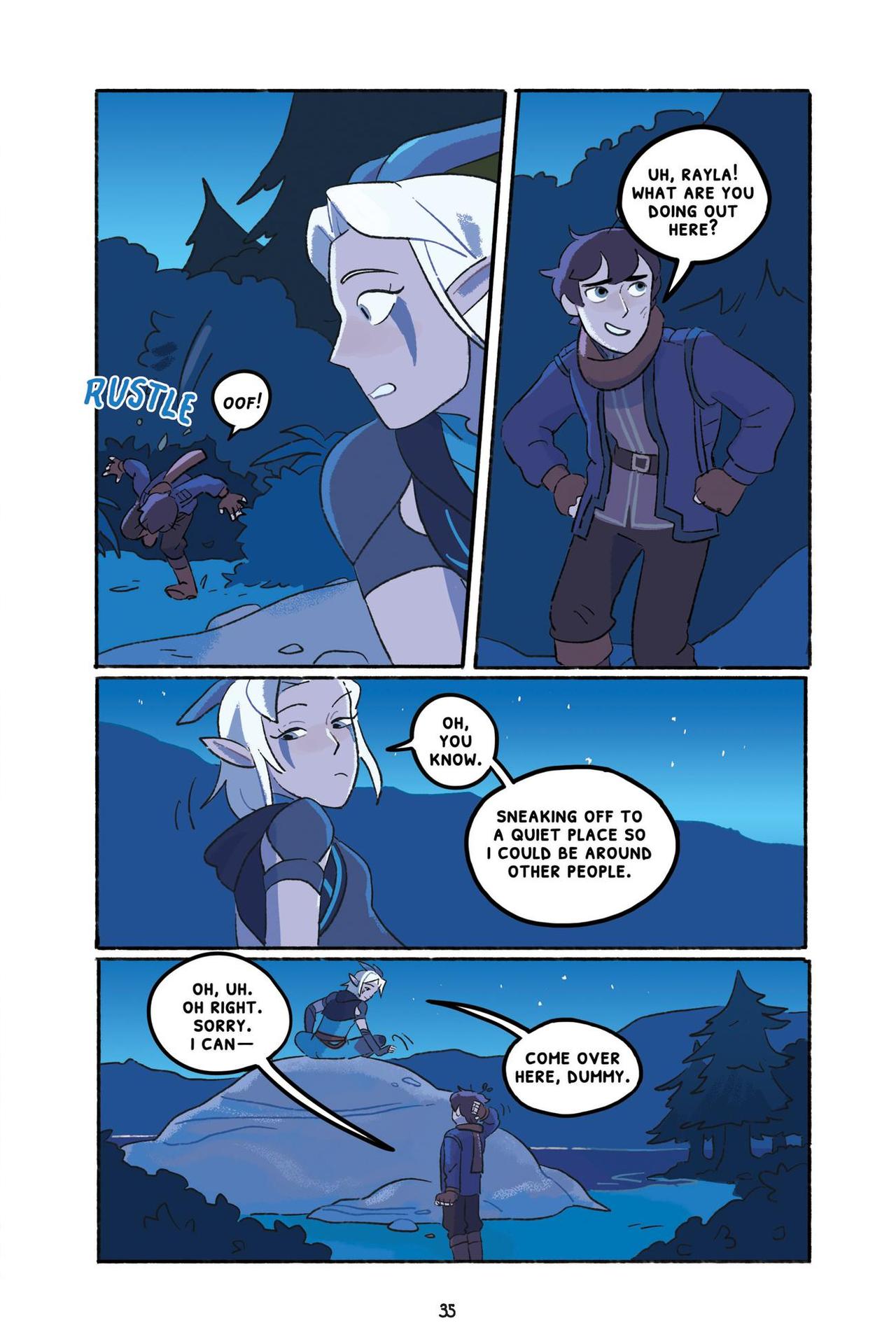 Through the Moon: The Dragon Prince Graphic Novel (2020) issue 1 - Page 39