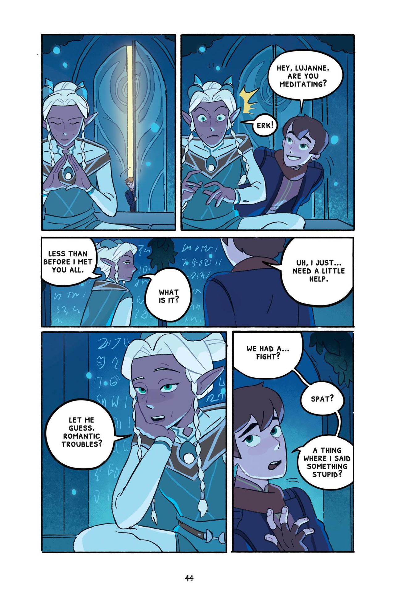 Through the Moon: The Dragon Prince Graphic Novel (2020) issue 1 - Page 48