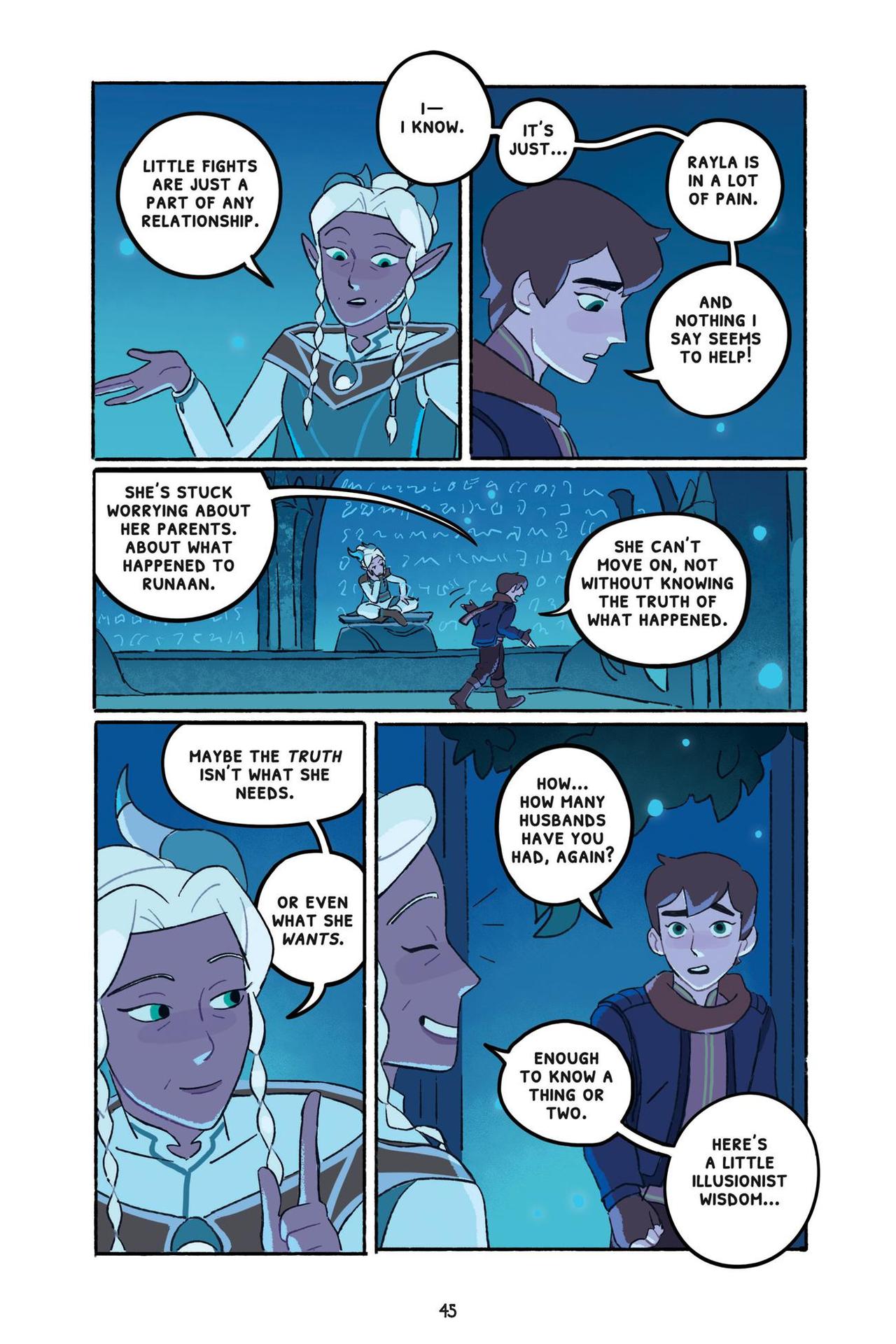 Through the Moon: The Dragon Prince Graphic Novel (2020) issue 1 - Page 49