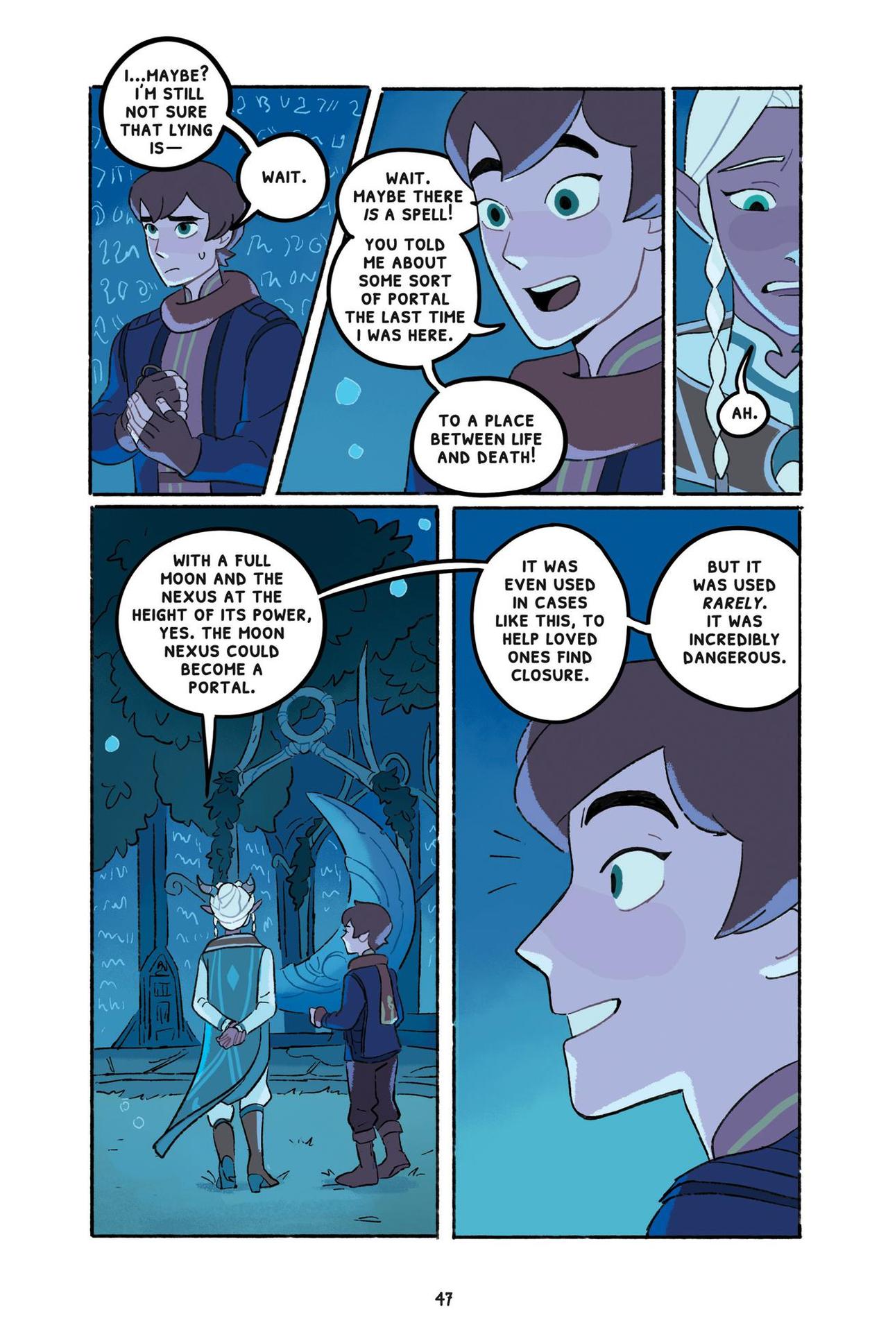 Through the Moon: The Dragon Prince Graphic Novel (2020) issue 1 - Page 51