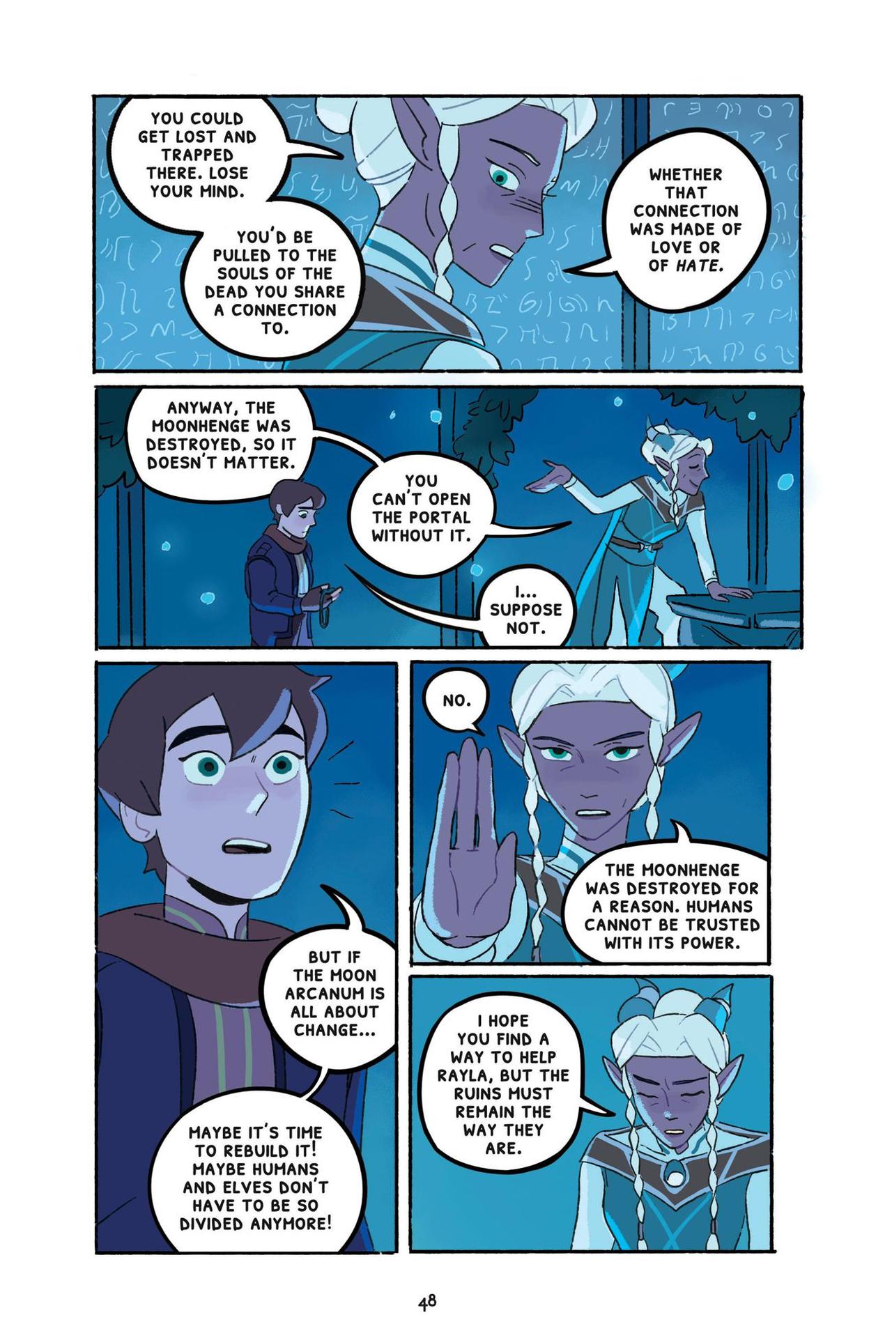 Through the Moon: The Dragon Prince Graphic Novel (2020) issue 1 - Page 52