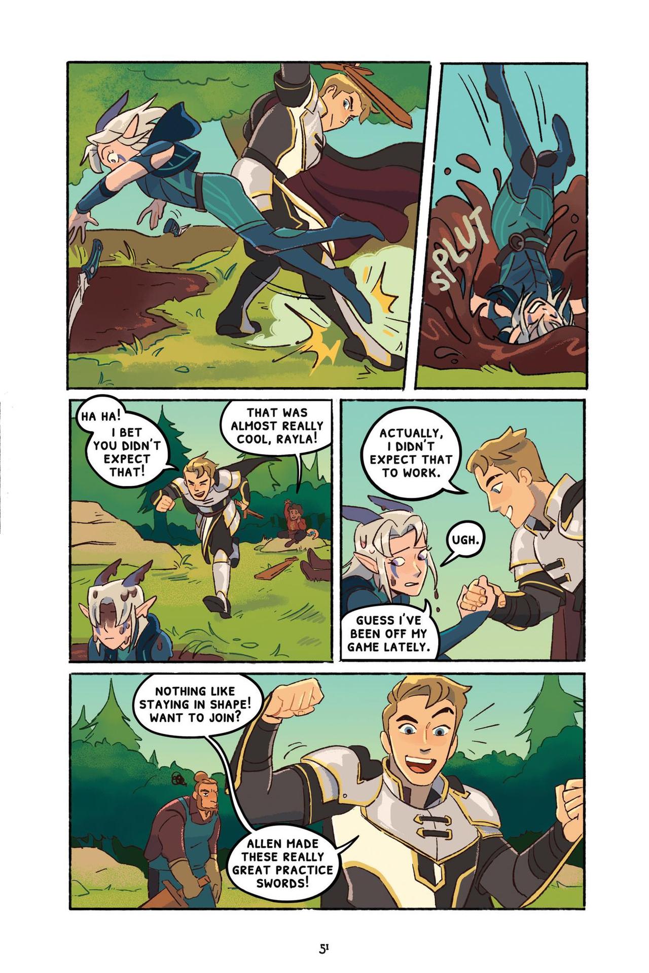 Through the Moon: The Dragon Prince Graphic Novel (2020) issue 1 - Page 55