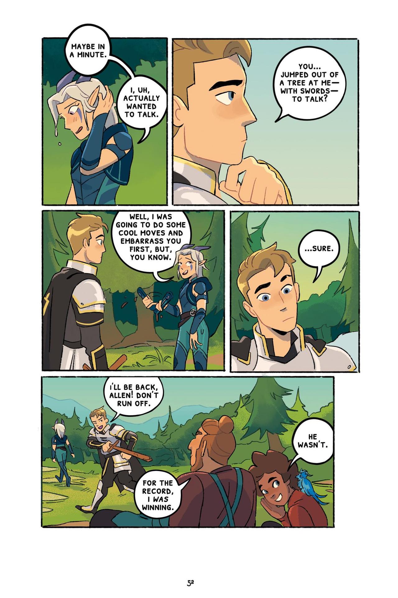 Through the Moon: The Dragon Prince Graphic Novel (2020) issue 1 - Page 56