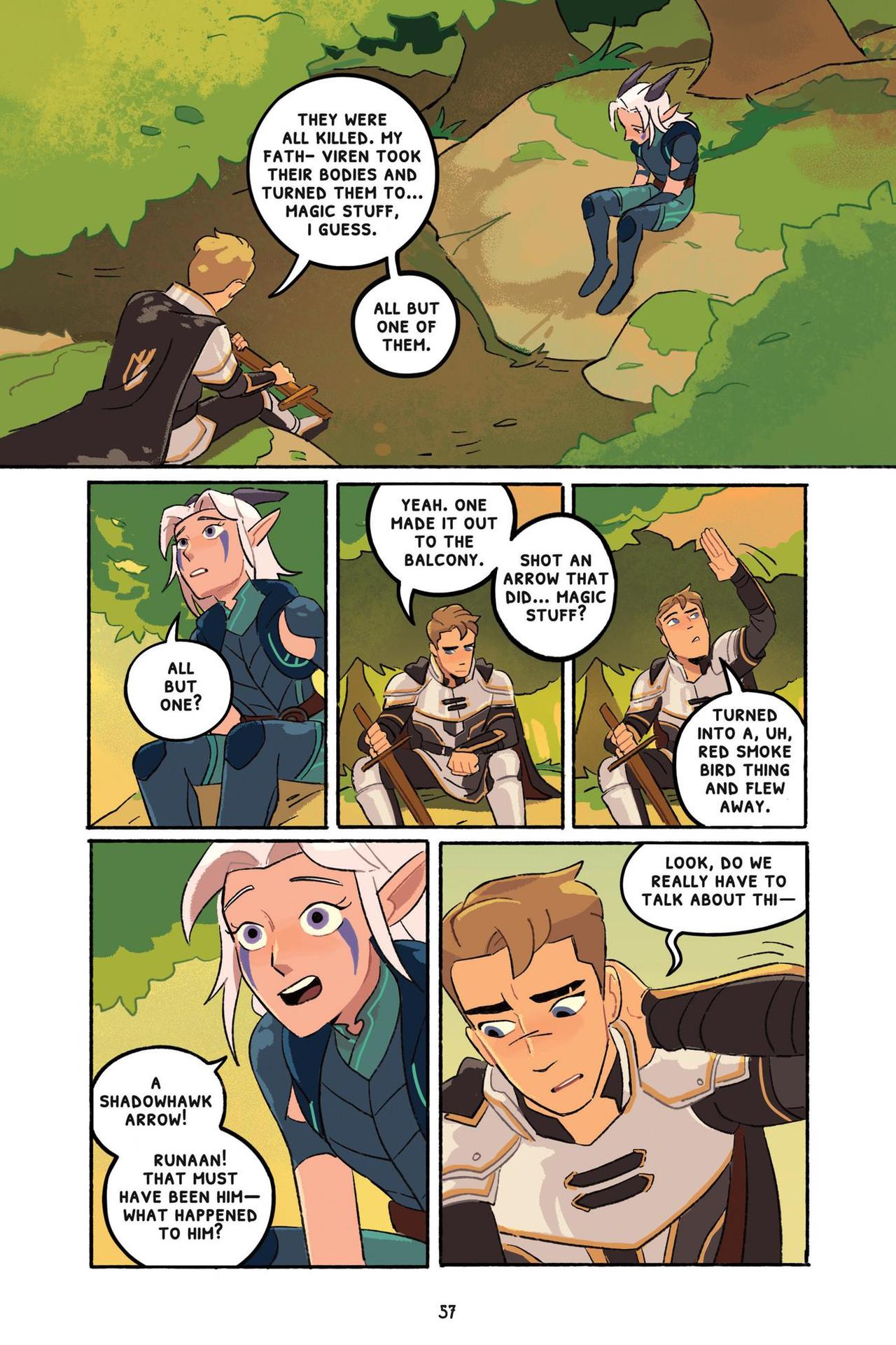 Through the Moon: The Dragon Prince Graphic Novel (2020) issue 1 - Page 61