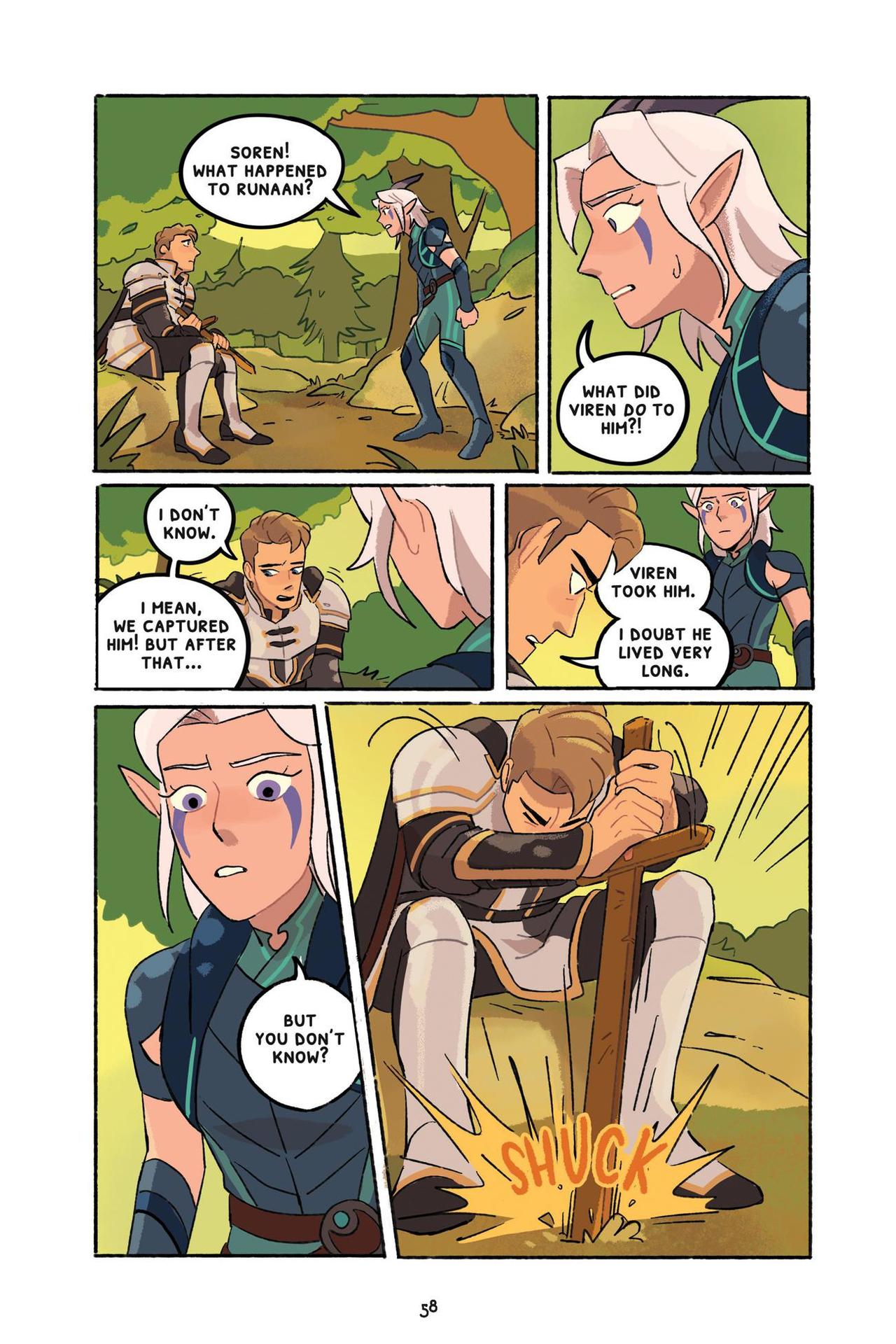 Through the Moon: The Dragon Prince Graphic Novel (2020) issue 1 - Page 62