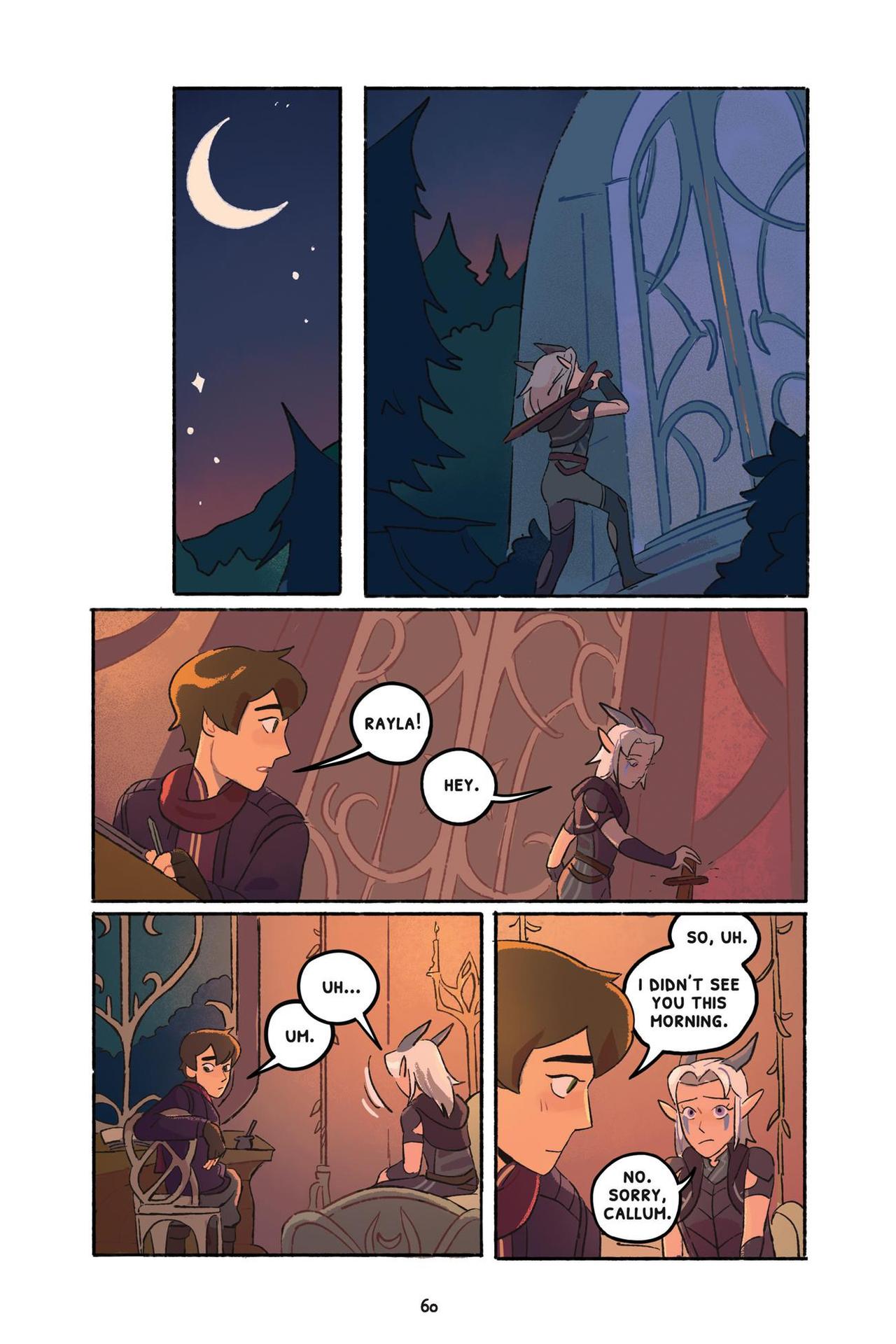 Through the Moon: The Dragon Prince Graphic Novel (2020) issue 1 - Page 64