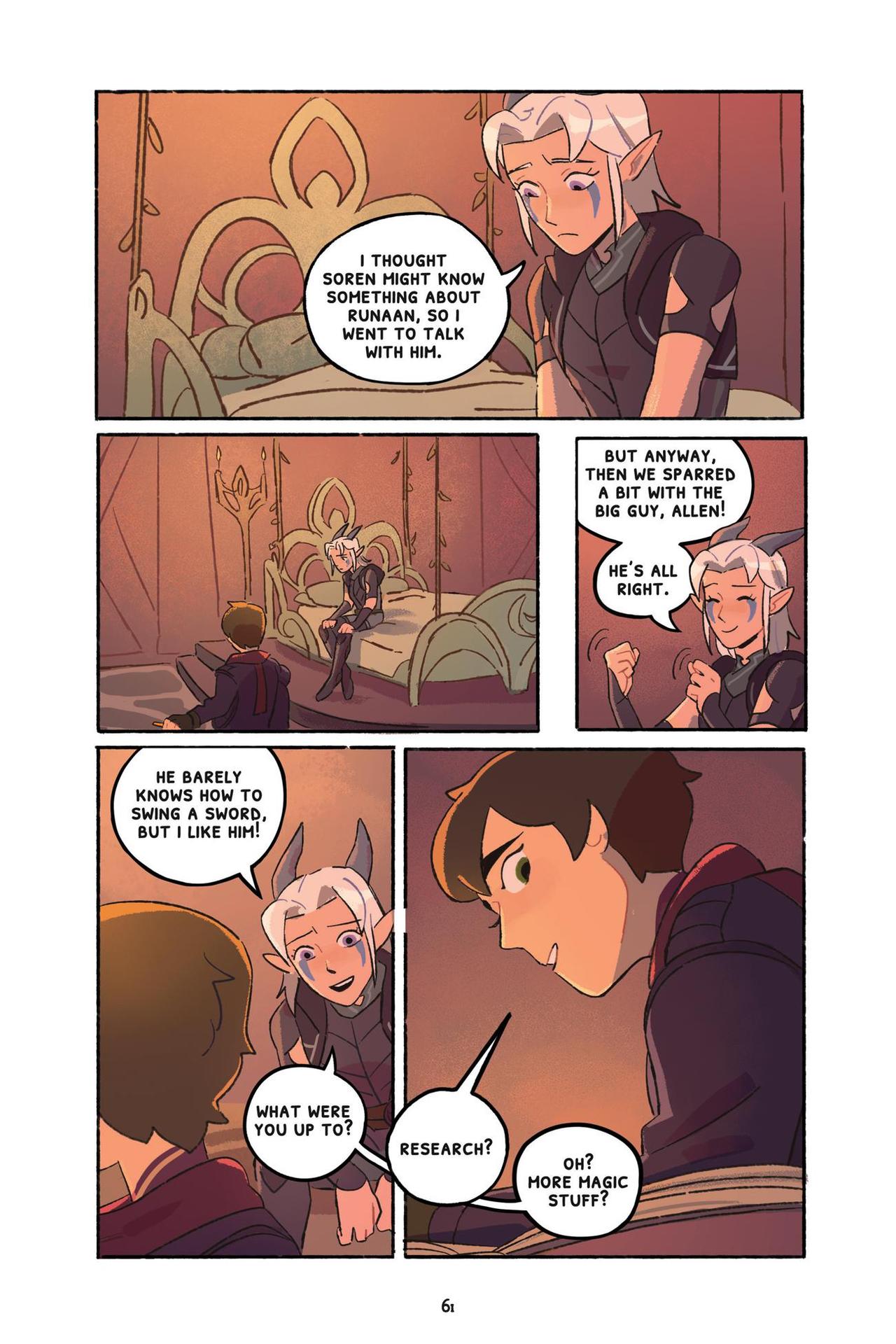 Through the Moon: The Dragon Prince Graphic Novel (2020) issue 1 - Page 65