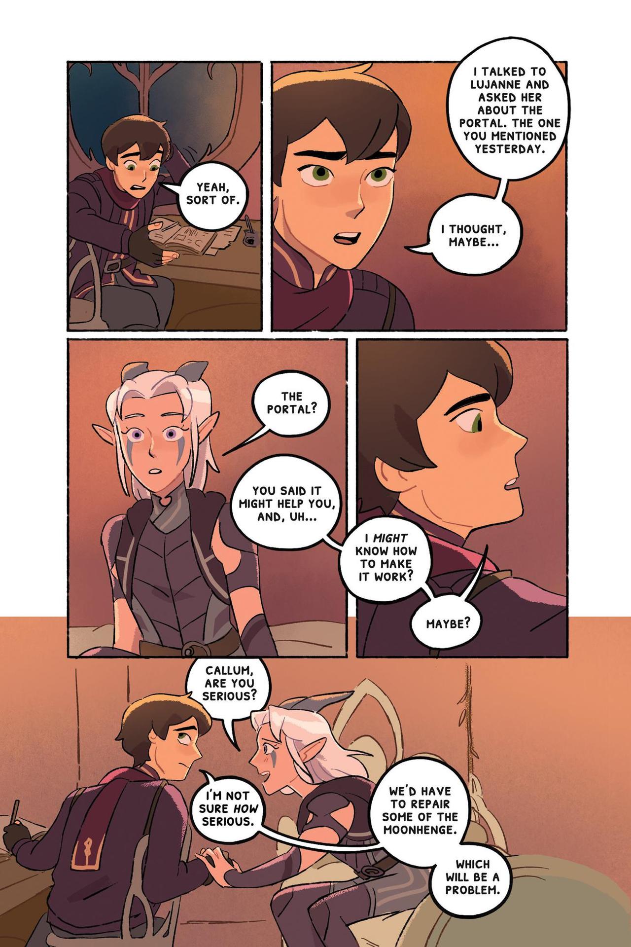 Through the Moon: The Dragon Prince Graphic Novel (2020) issue 1 - Page 66