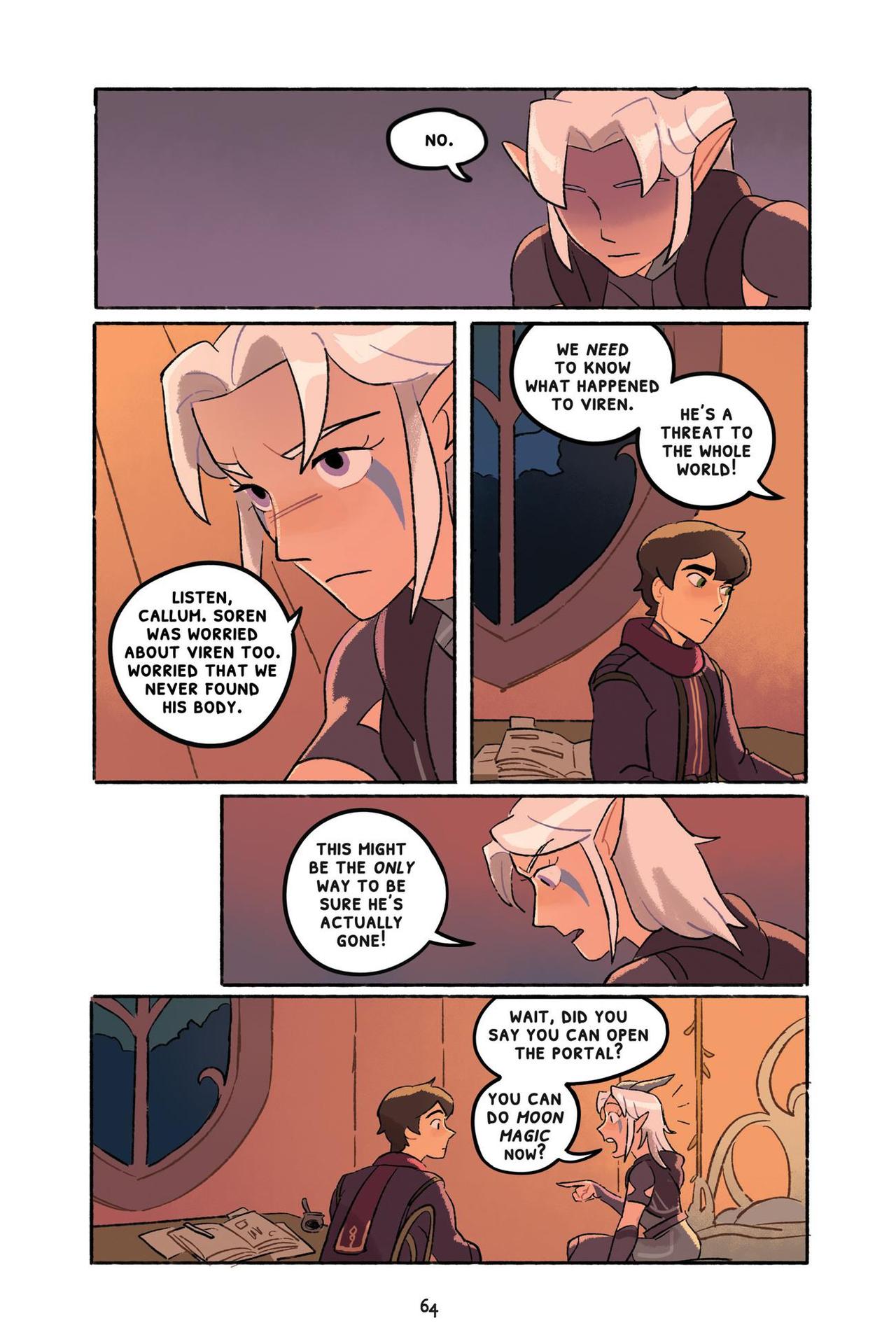 Through the Moon: The Dragon Prince Graphic Novel (2020) issue 1 - Page 68